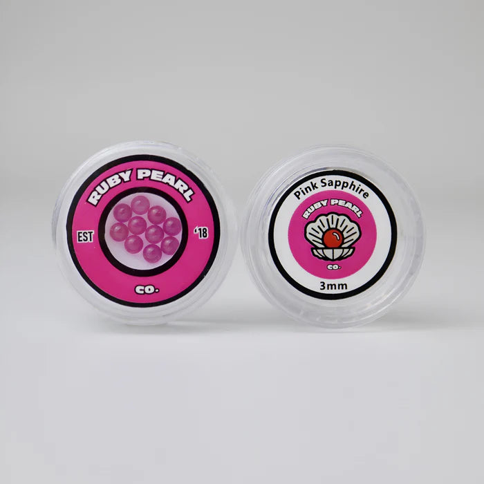 Ruby Pearl Co. - 3mm Pink Sapphire 10pk