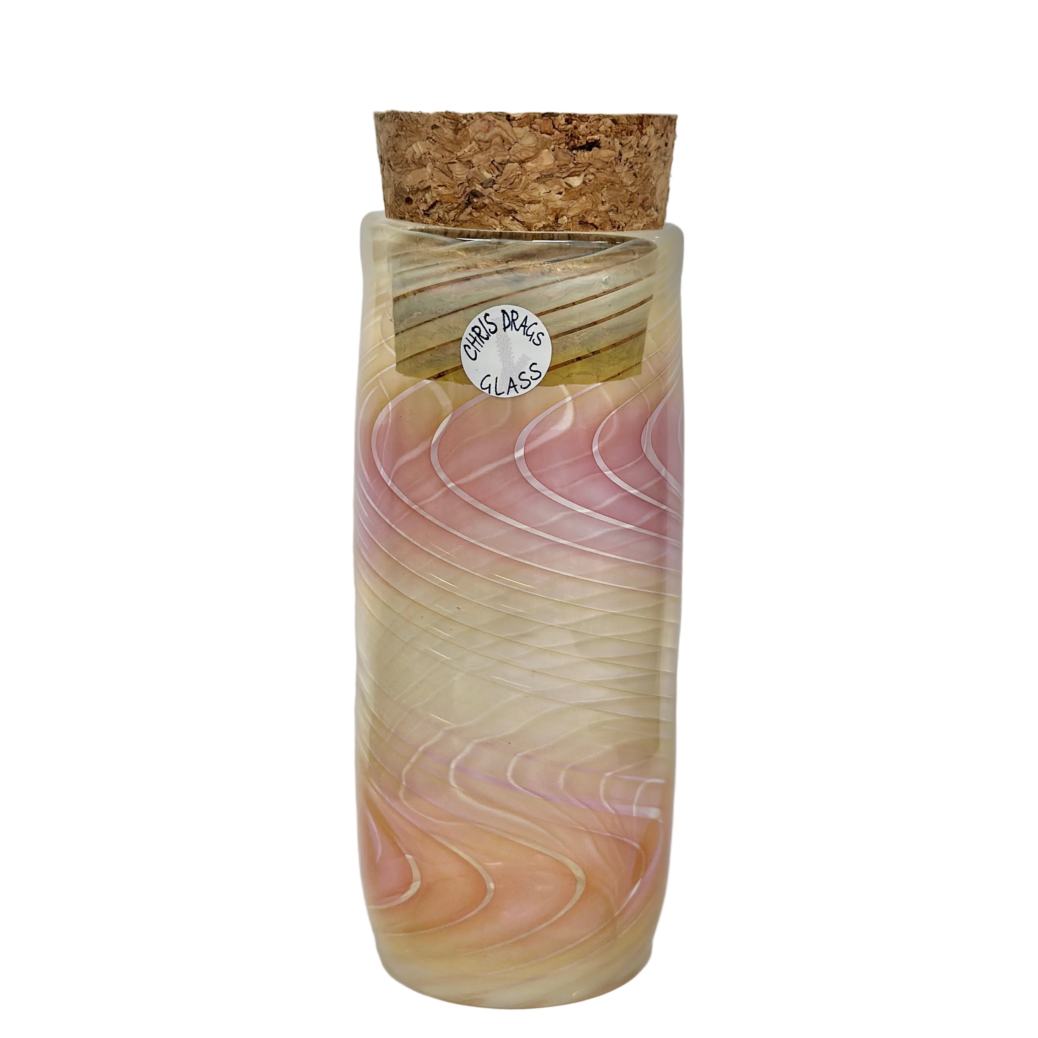 Chris Drags Glass - Fumed Jar