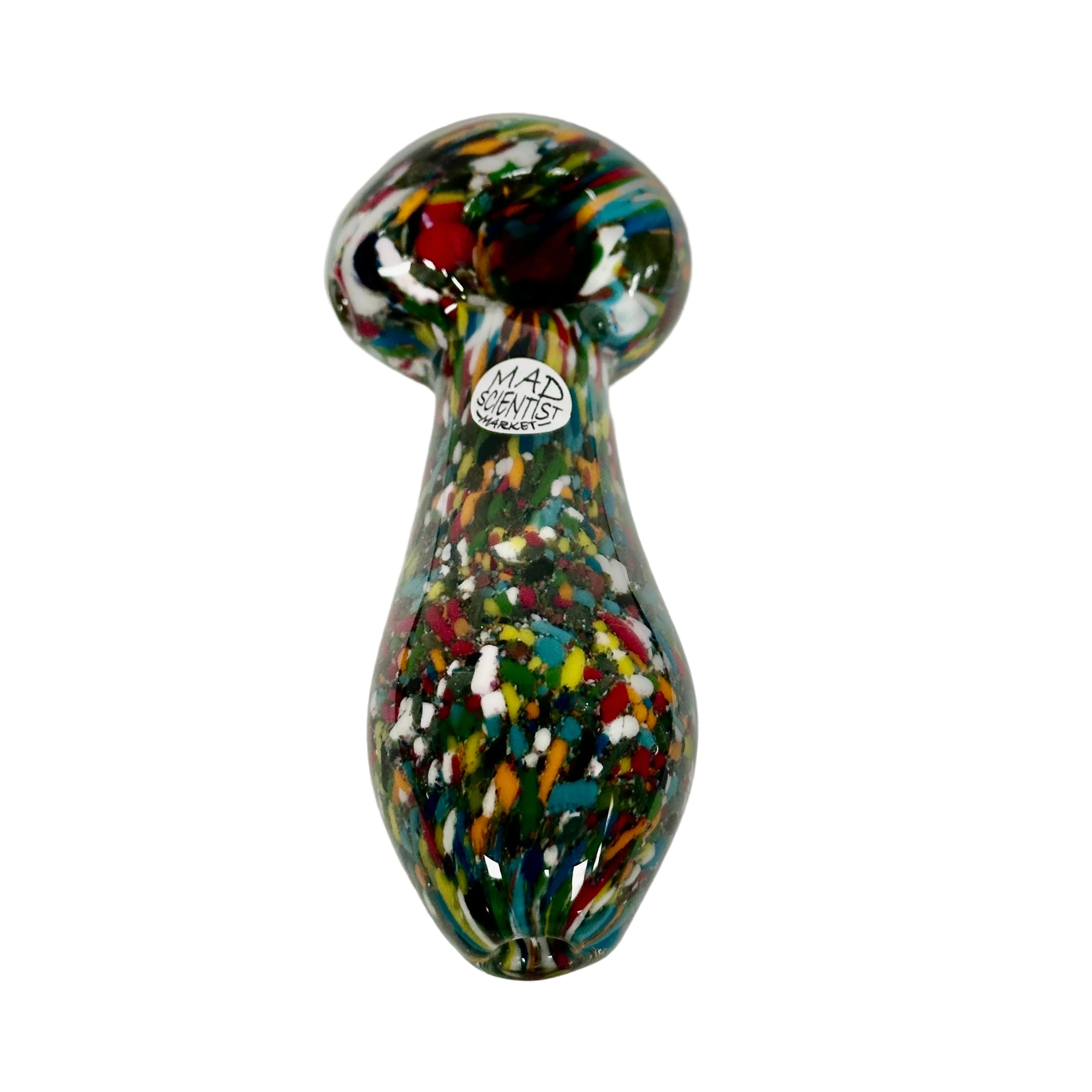 Humboldt Glass - Large Grit Confetti Frit Spoon
