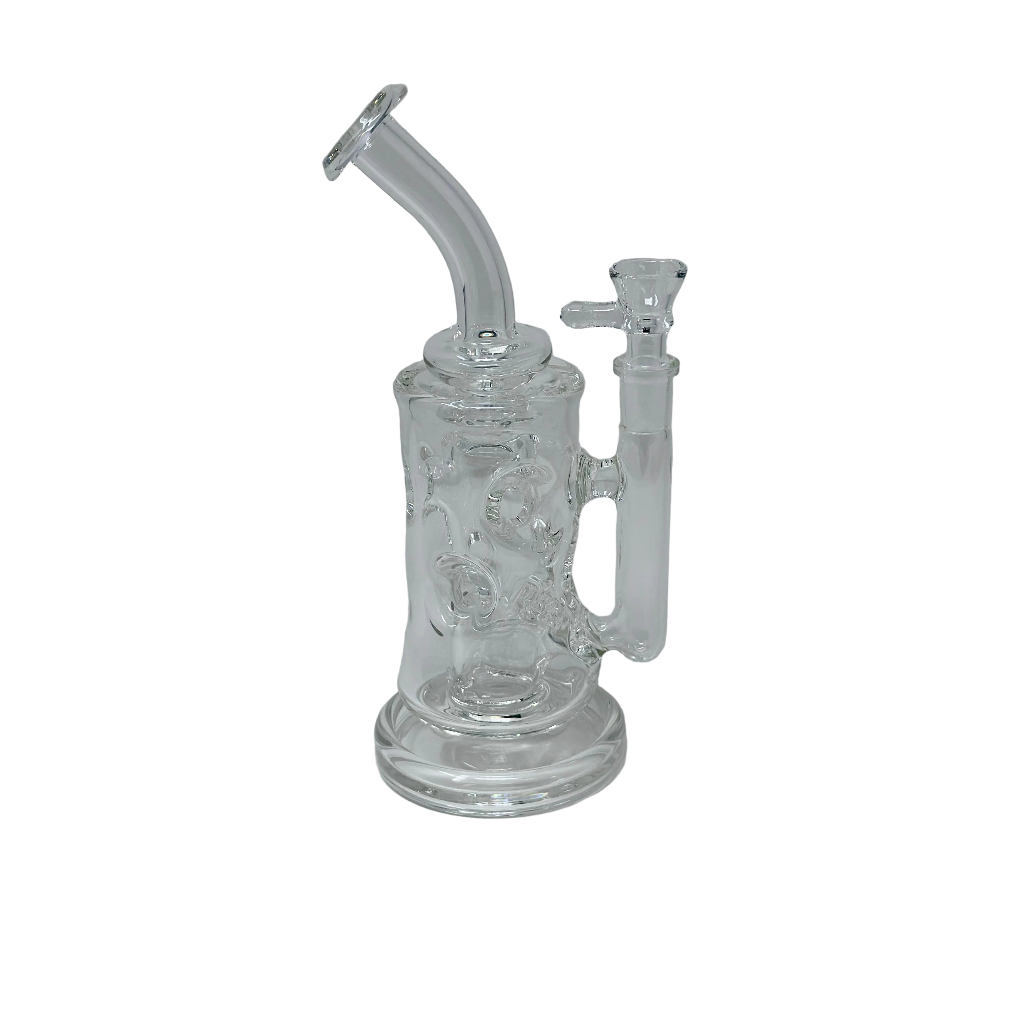 PKG Glass - 60mm Fab Rig With 3 Hole Perc\Reclaim