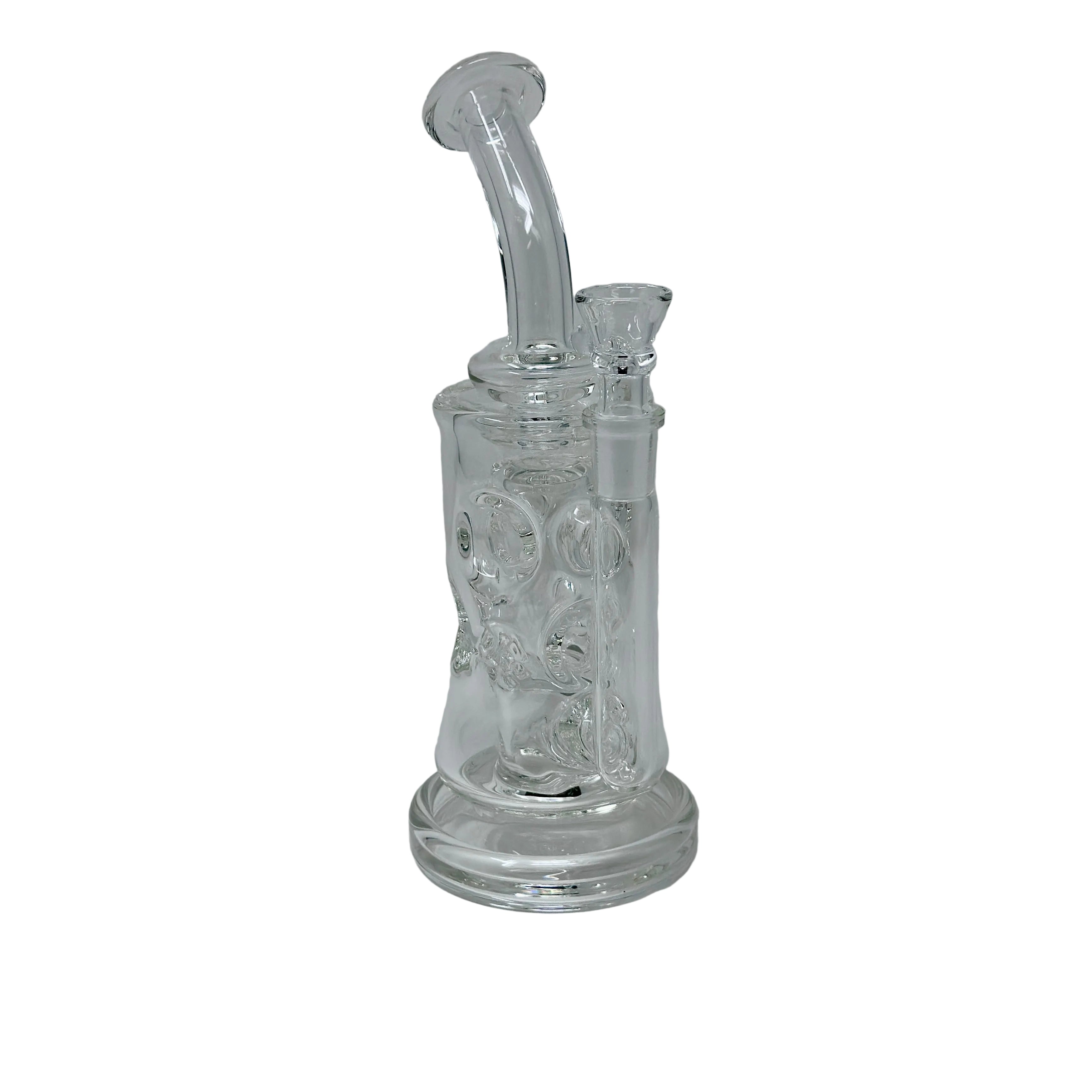 PKG Glass - 60mm Fab Rig With 3 Hole Perc\Reclaim