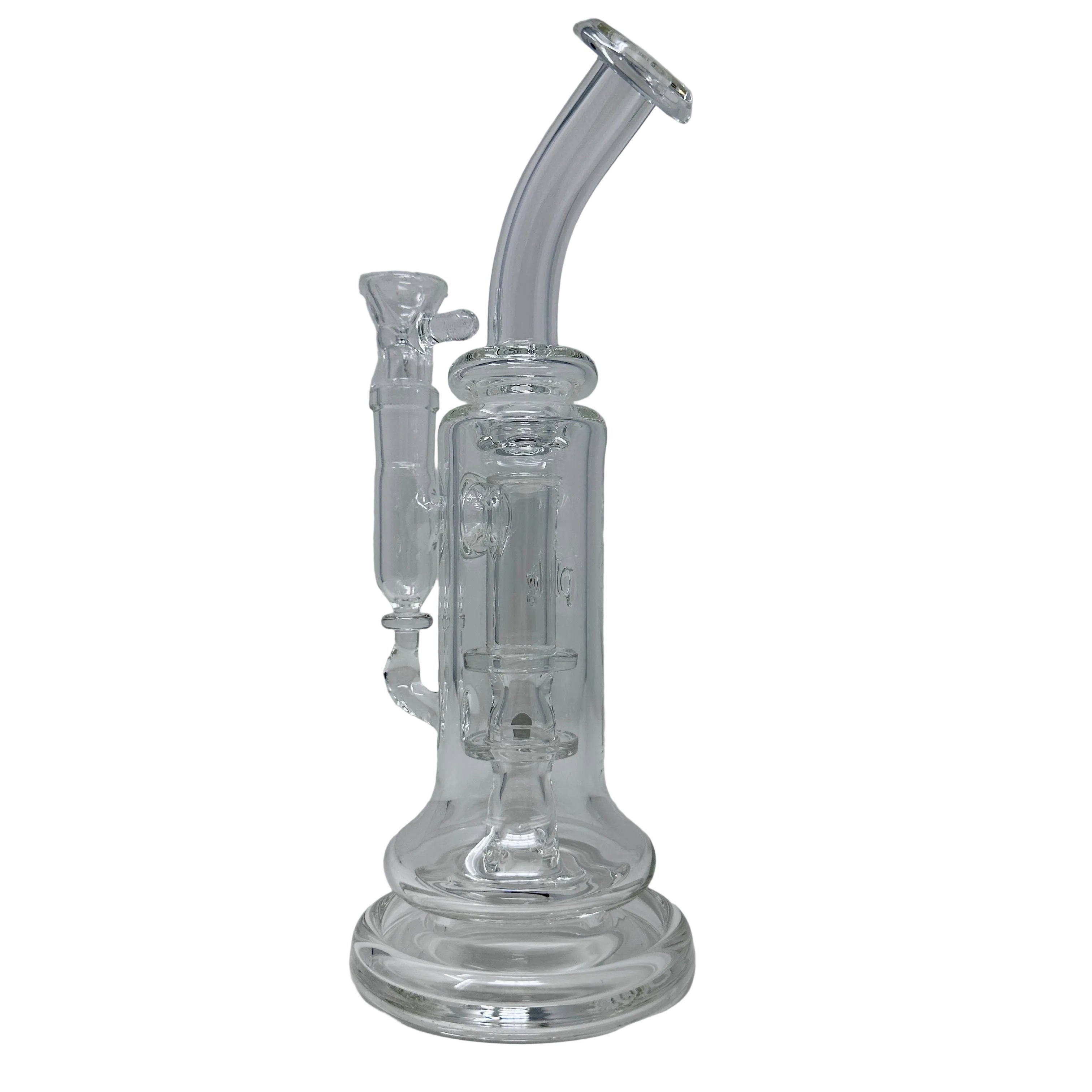 PKG Glass - 45mm Carved 2 Hole Ring Perc With Reclaim