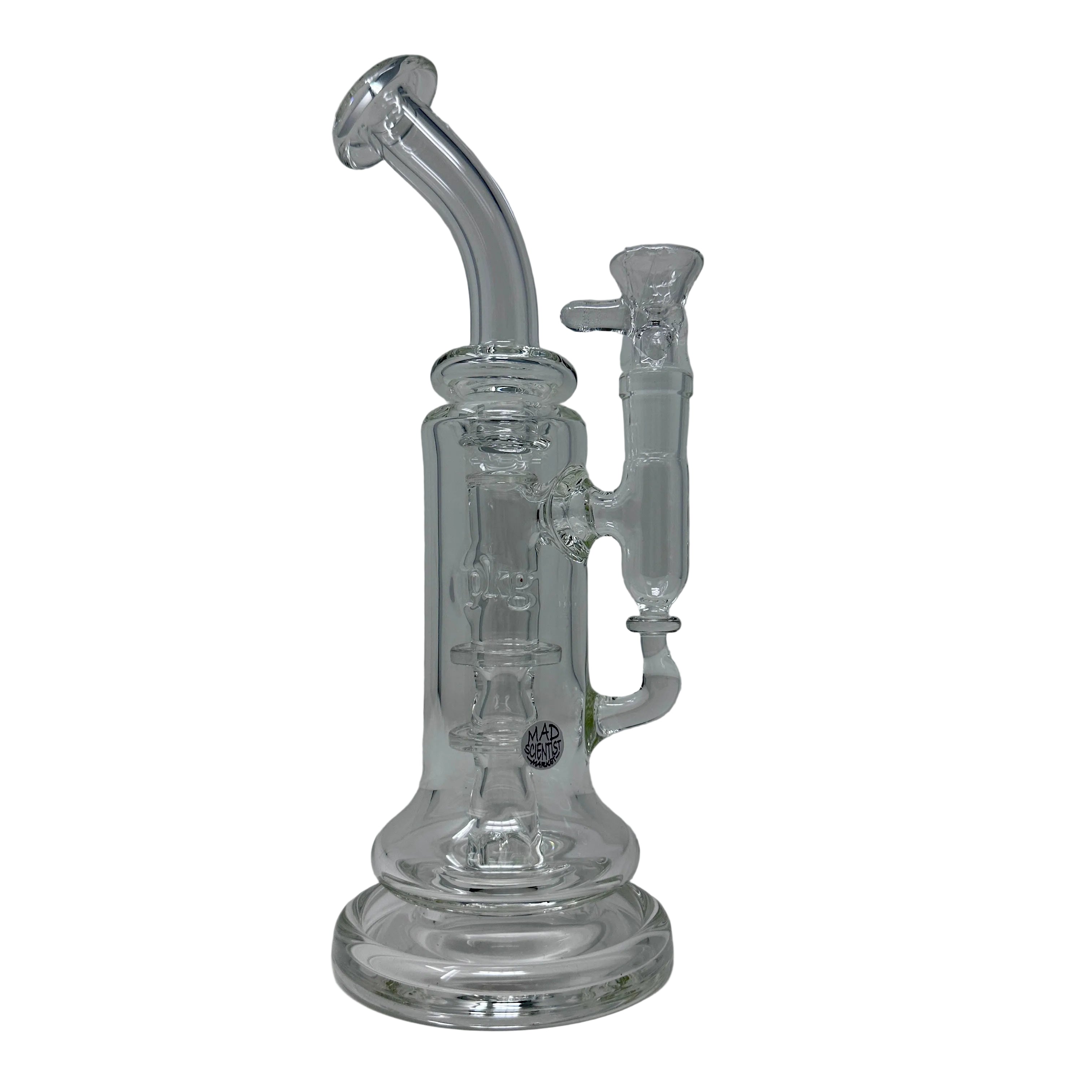 PKG Glass - 45mm Carved 2 Hole Ring Perc With Reclaim