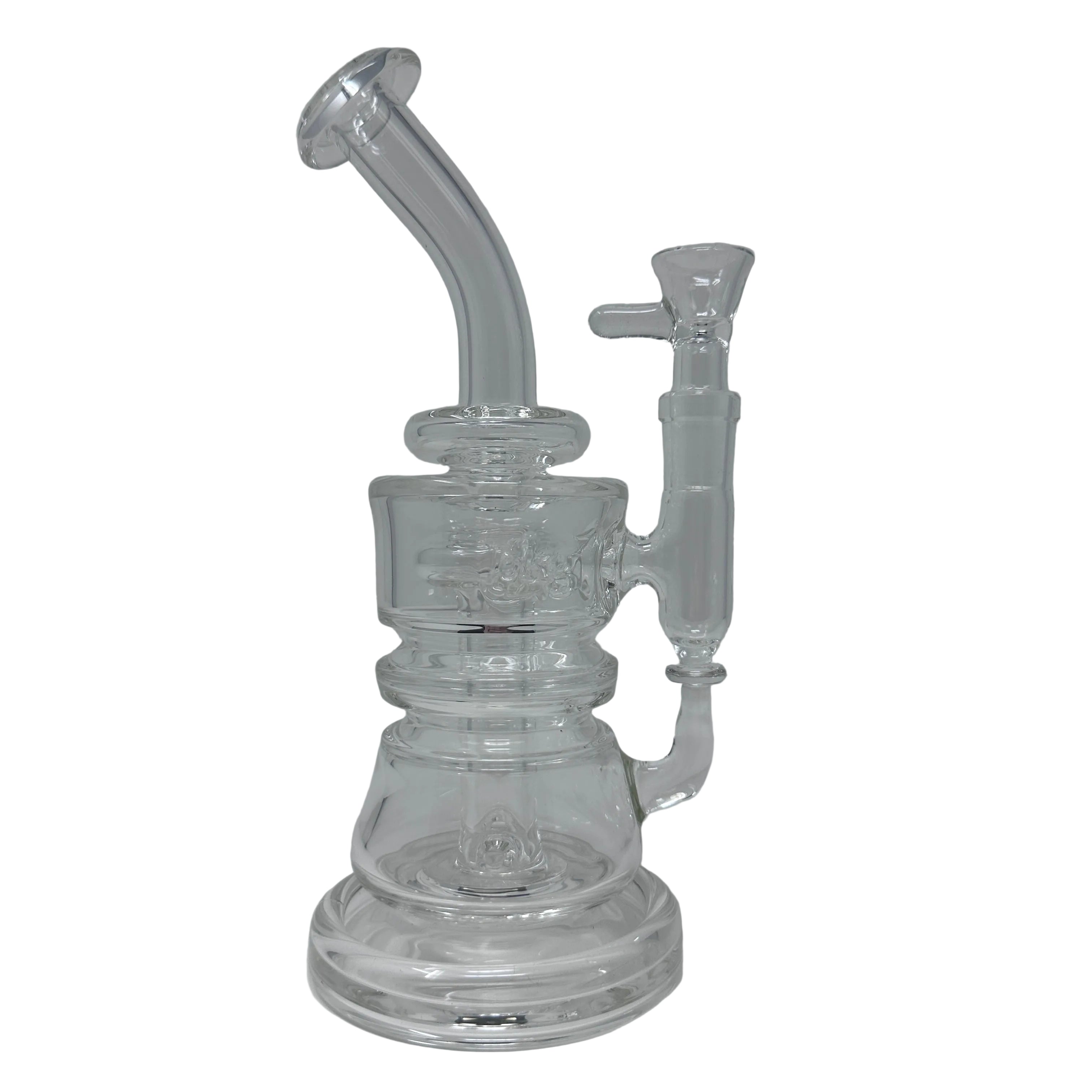 PKG Glass - 60mm Carved 2 Hole Rig With Reclaim