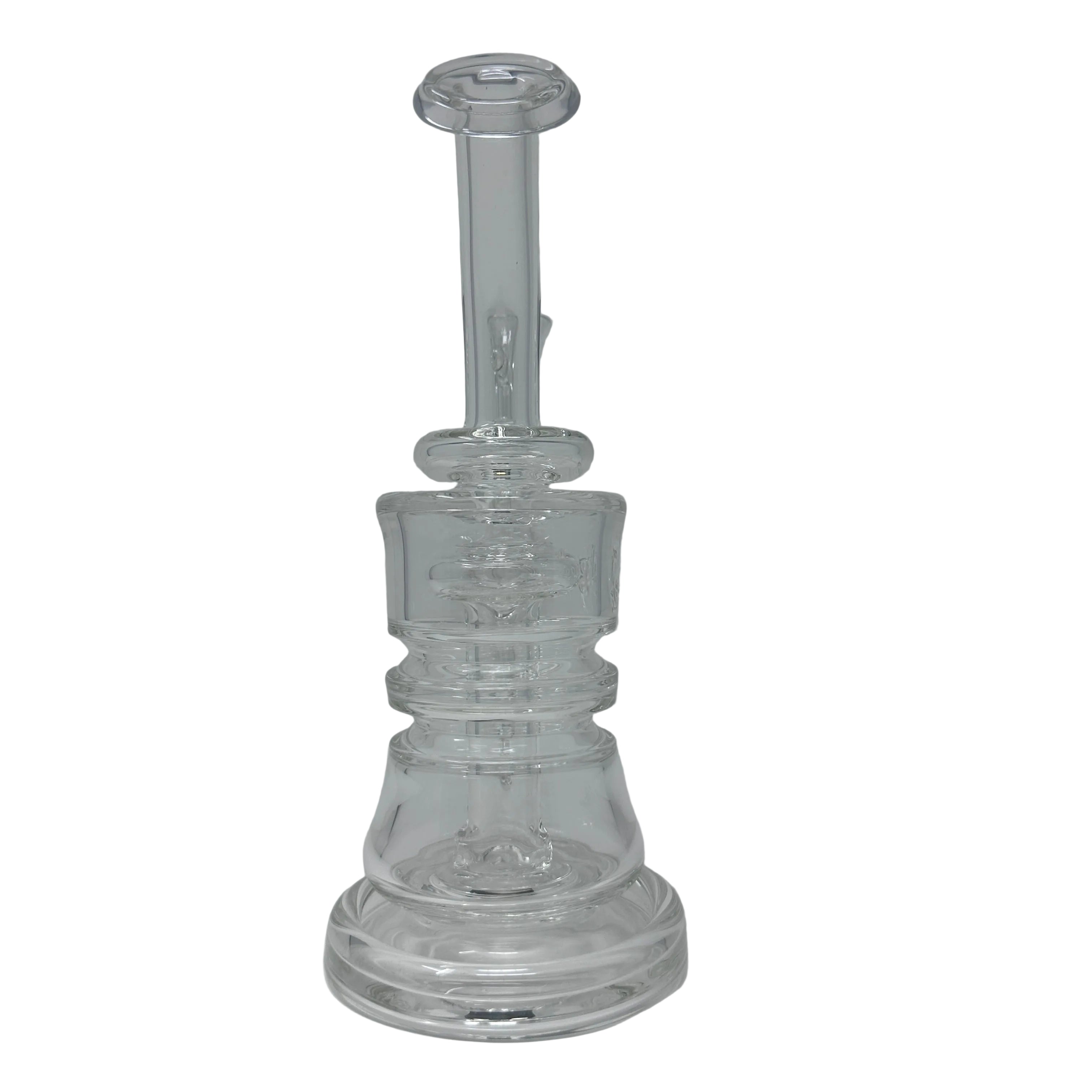 PKG Glass - 60mm Carved 2 Hole Rig With Reclaim
