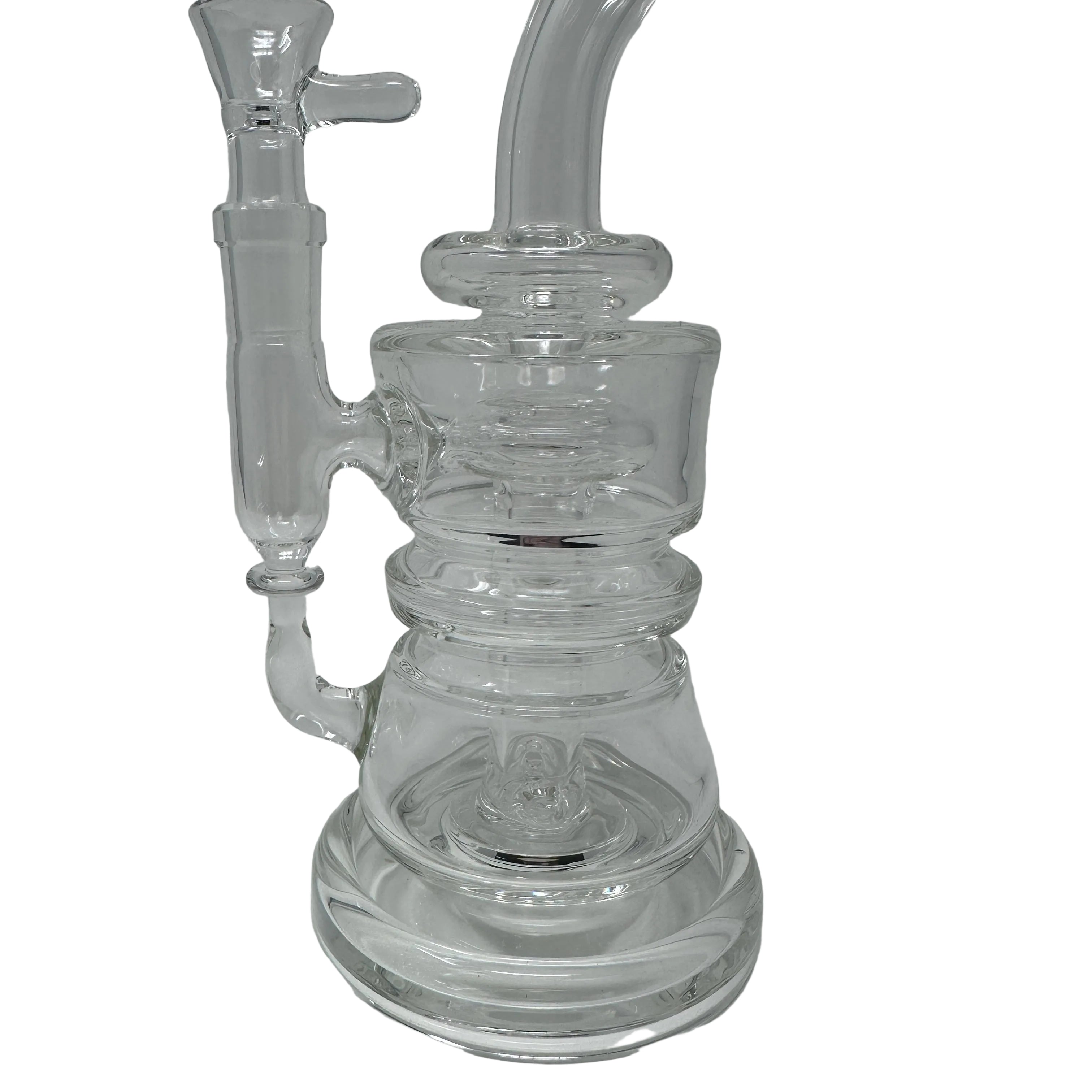 PKG Glass - 60mm Carved 2 Hole Rig With Reclaim