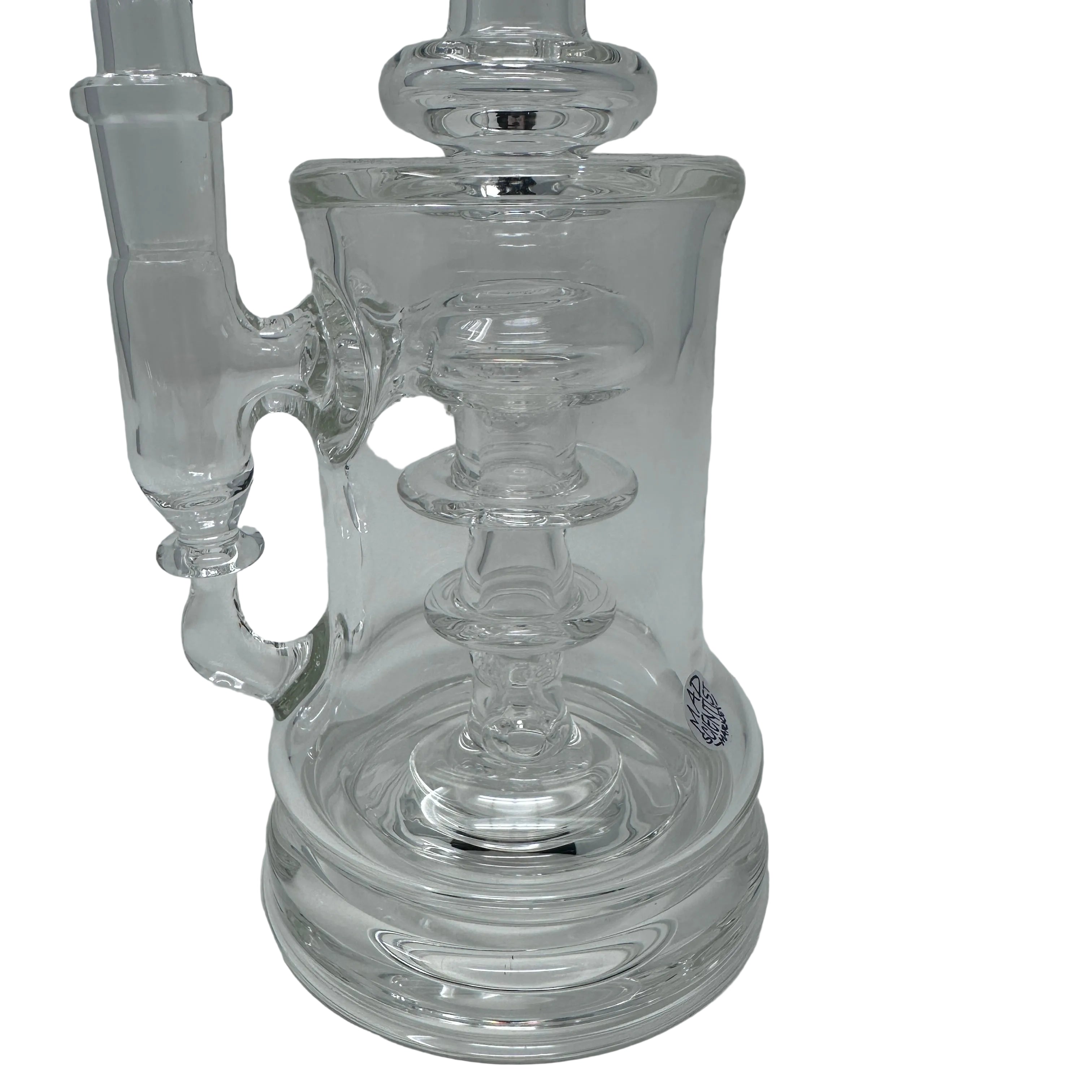 PKG Glass - 60mm 2 Hole Ring Perc Rig With Reclaim