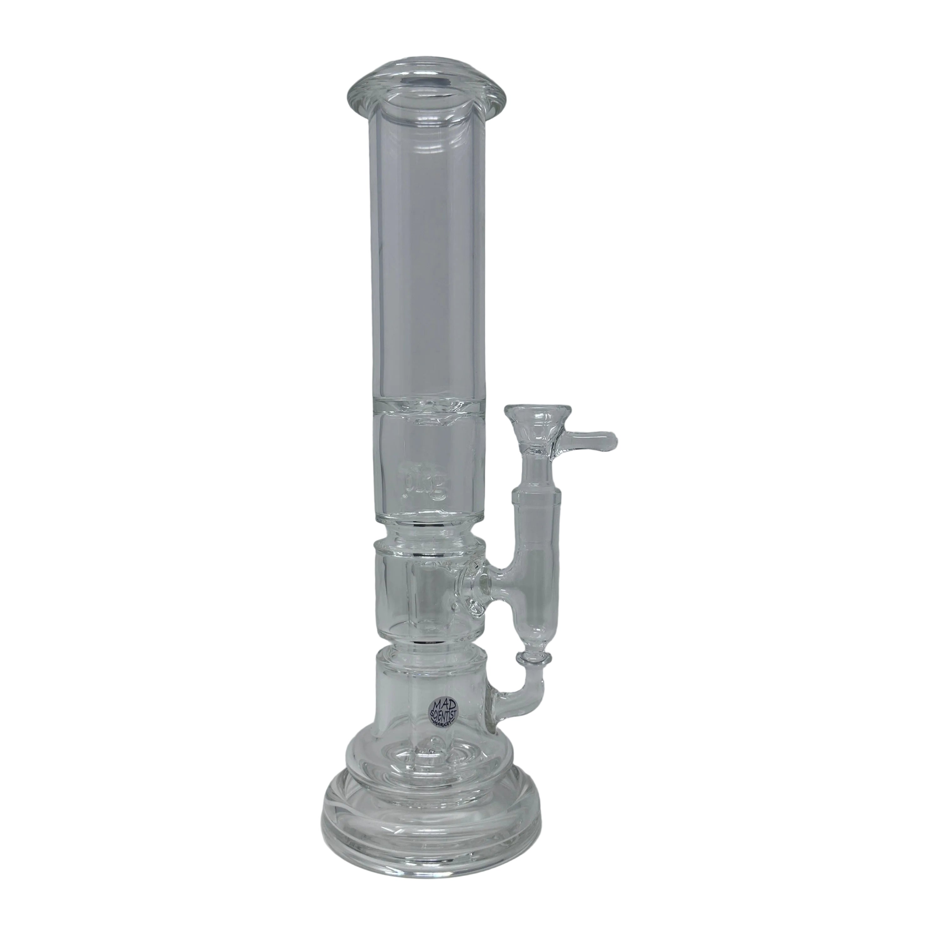 PKG Glass - 45mm Carved 2 Hole Tube With Reclaim