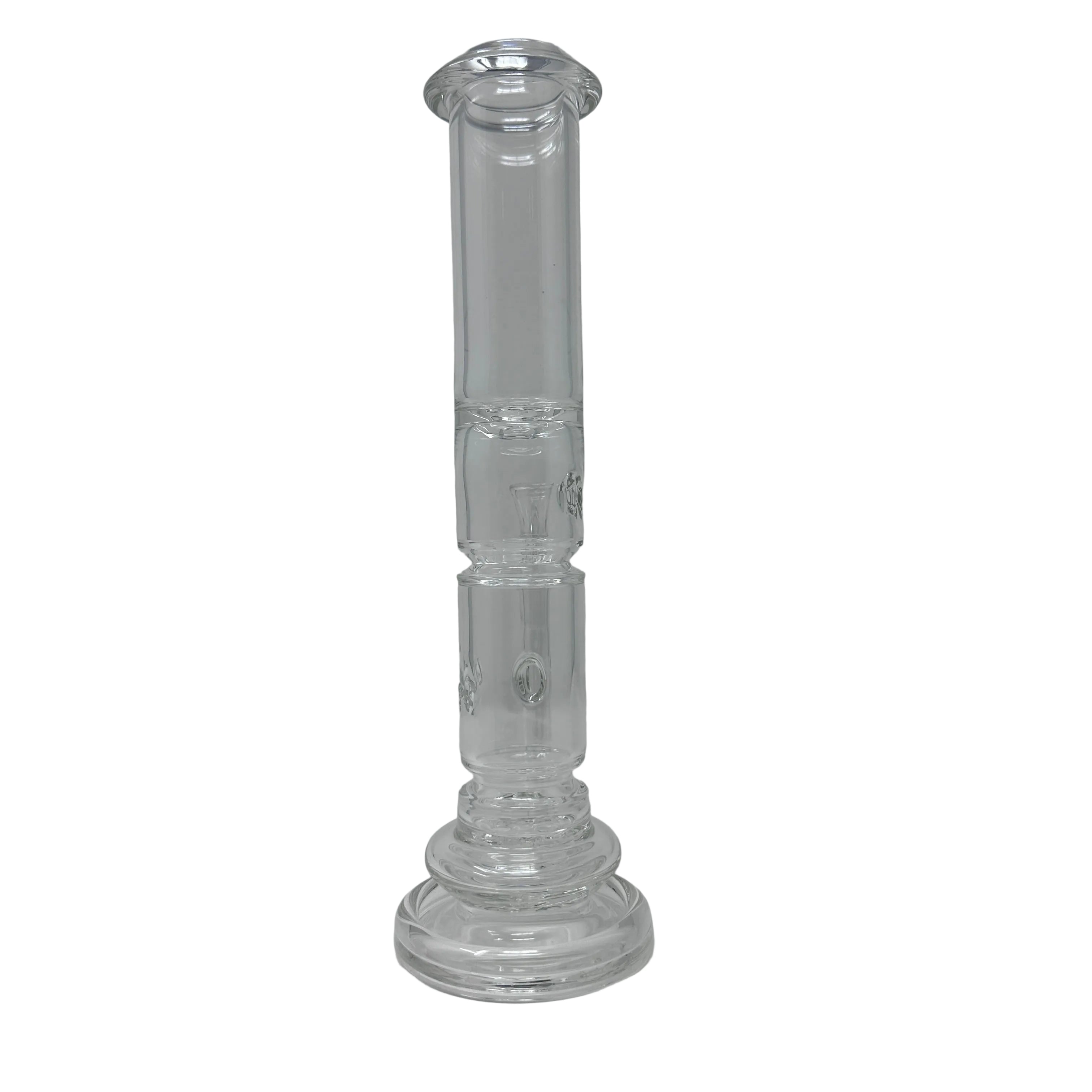 PKG Glass - 45mm Carved 3 Hole Blooper Tube With Reclaim
