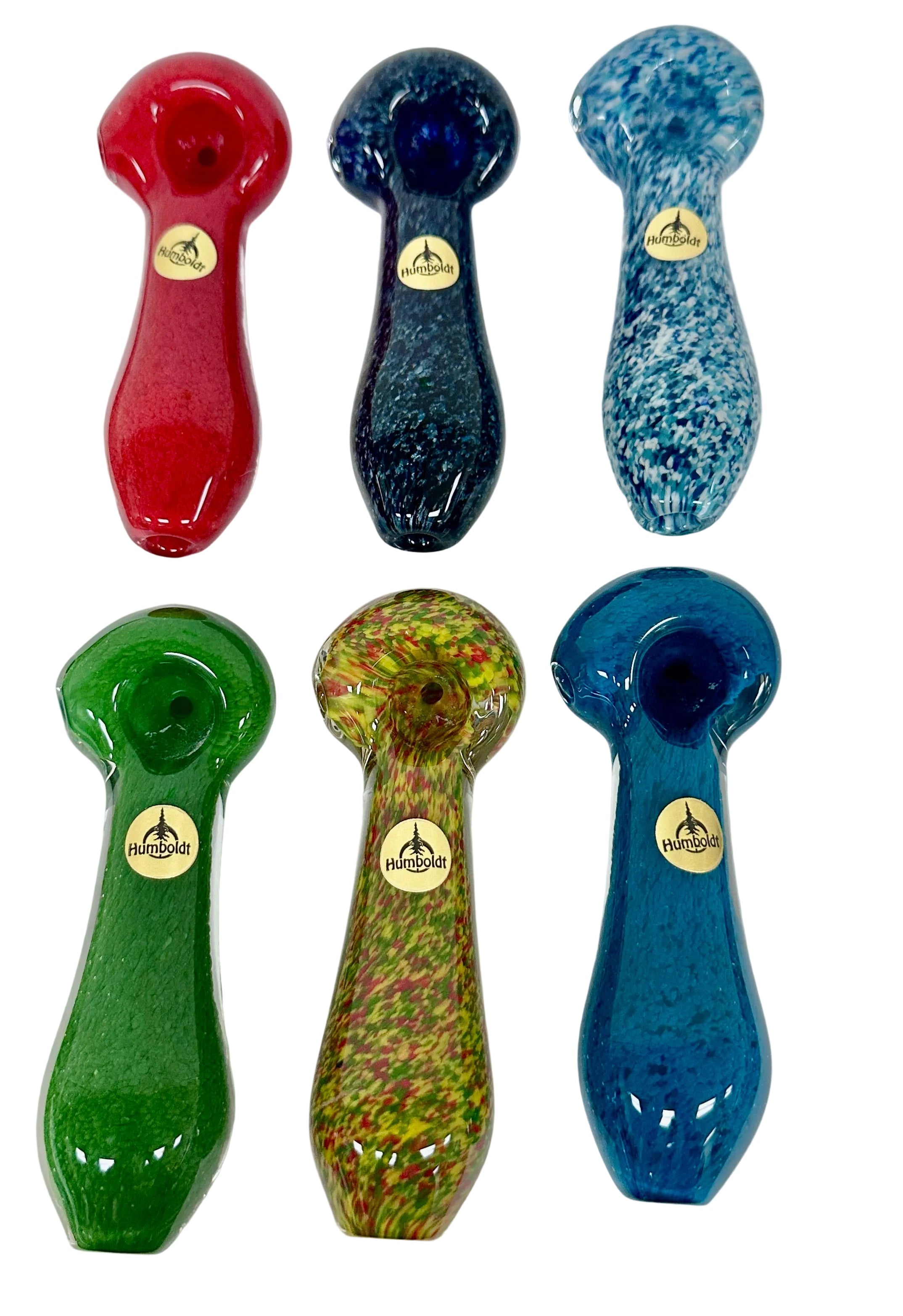 Humboldt Glass Classic Frit Spoon Pipe