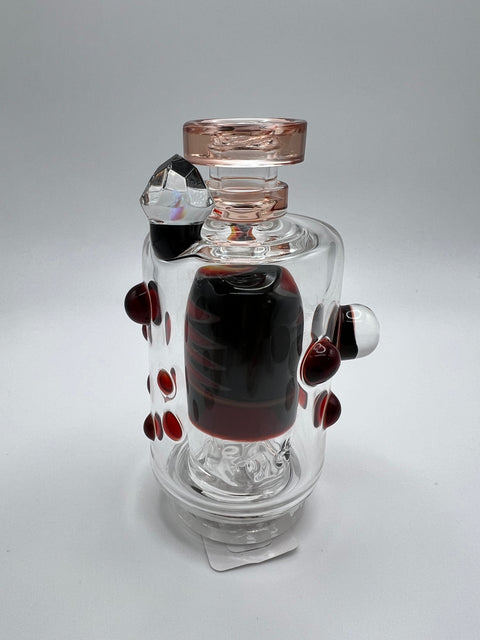Hubbard Glass Peak Top - Orange, red, yellow