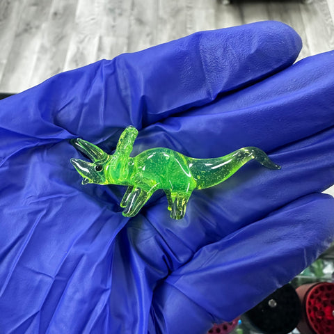 Heady Dino #3 (David White Glass)