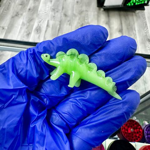 Heady Dino #4 (David White Glass)