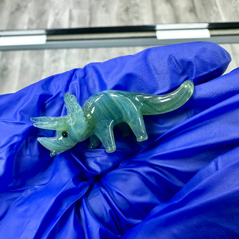 Heady Dino # 6 (David White Glass)