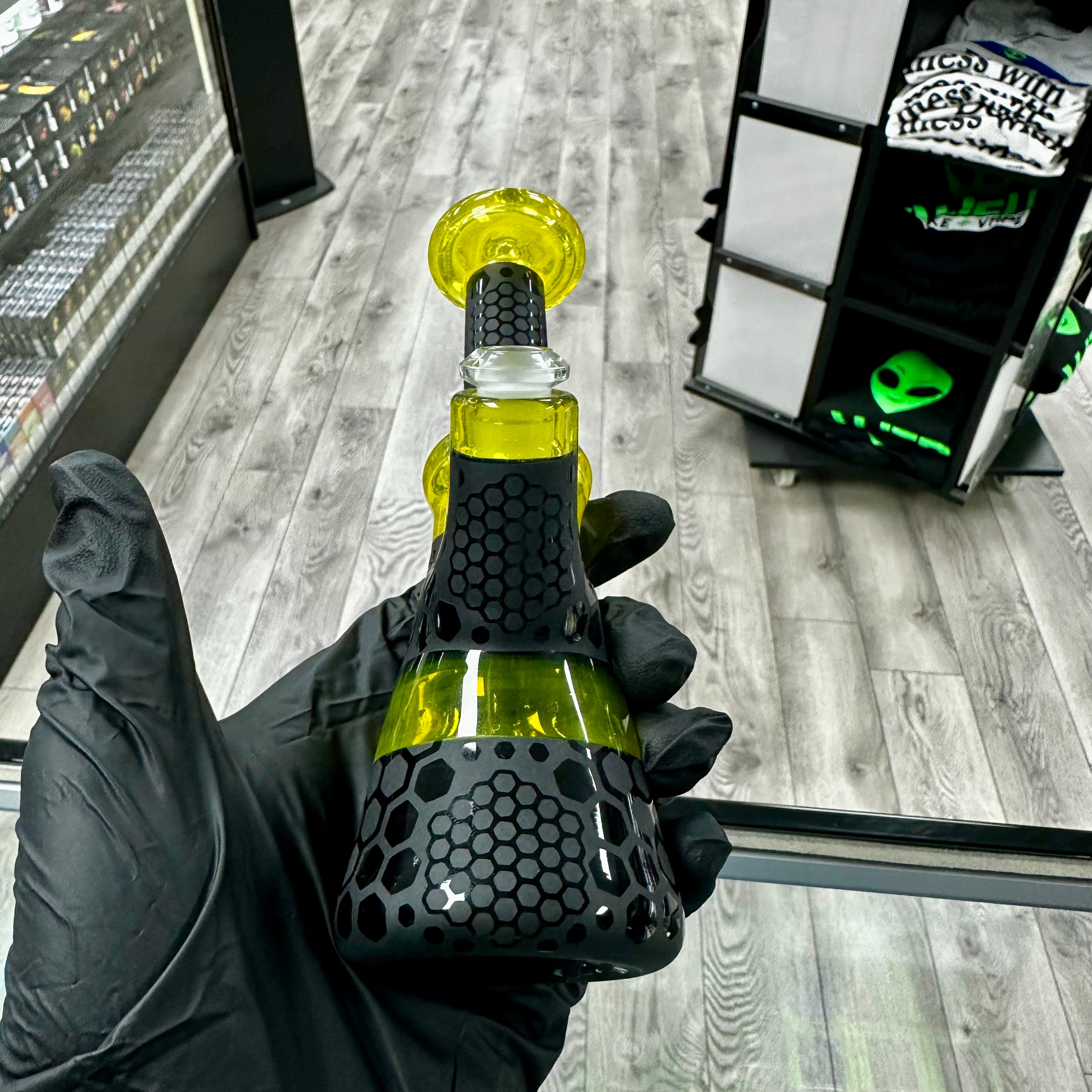 HoneyComb Rig By Crooks Glass