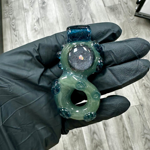 Crooks Glass Tentacles- Blue Stardust X Unknown color.