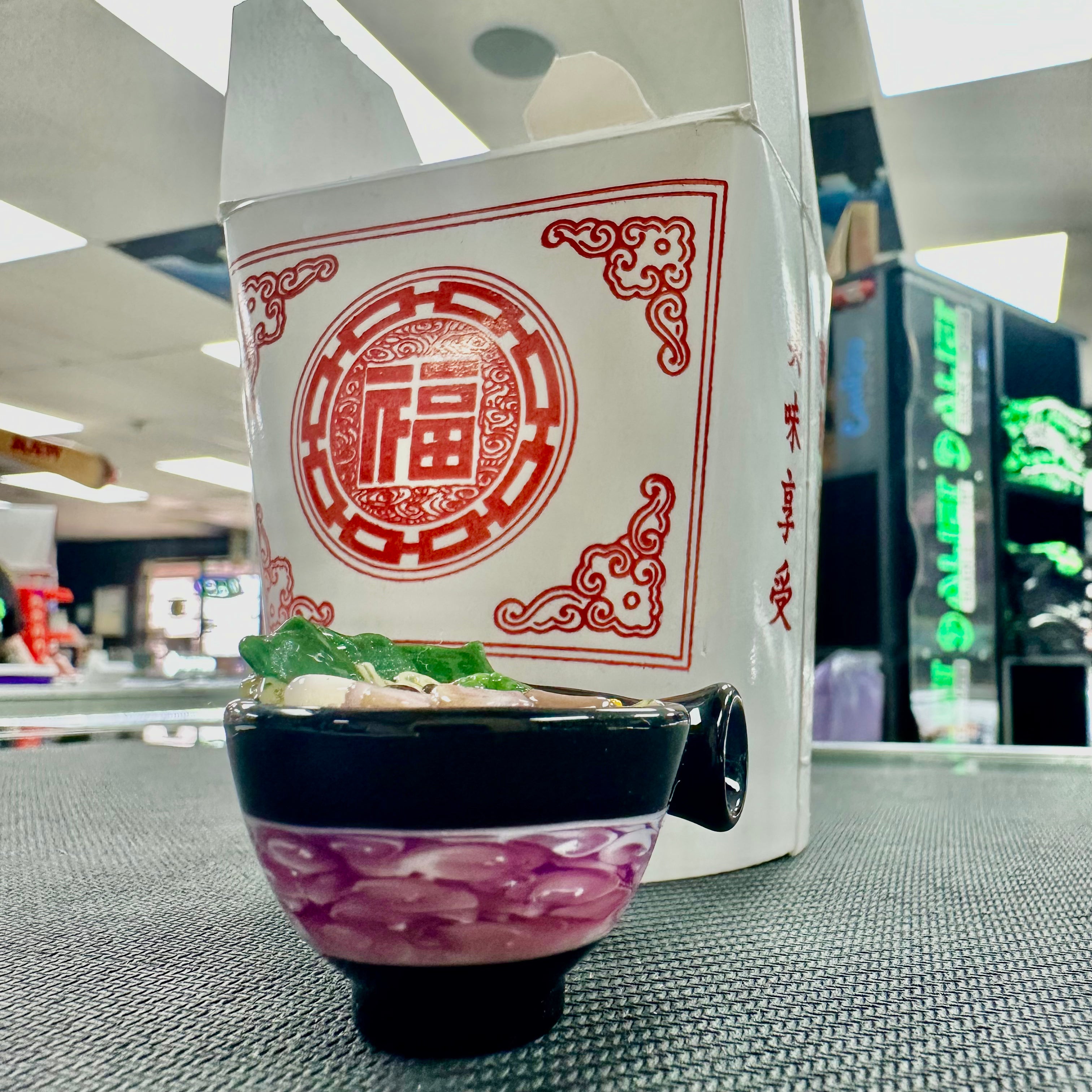 Dojo Glass Ramen Bowl Pendant #1