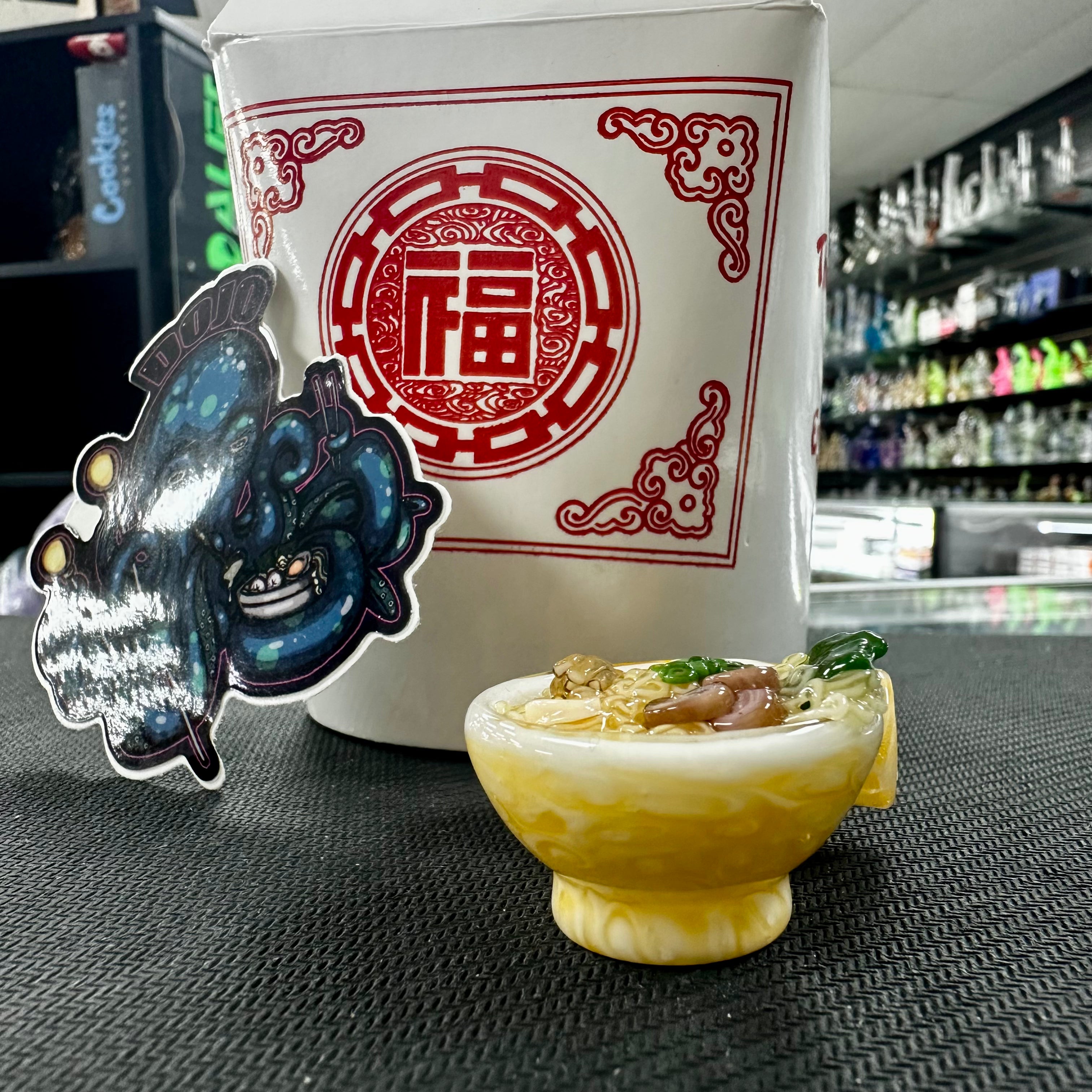 Dojo Glass Ramen Bowl Pendant #2