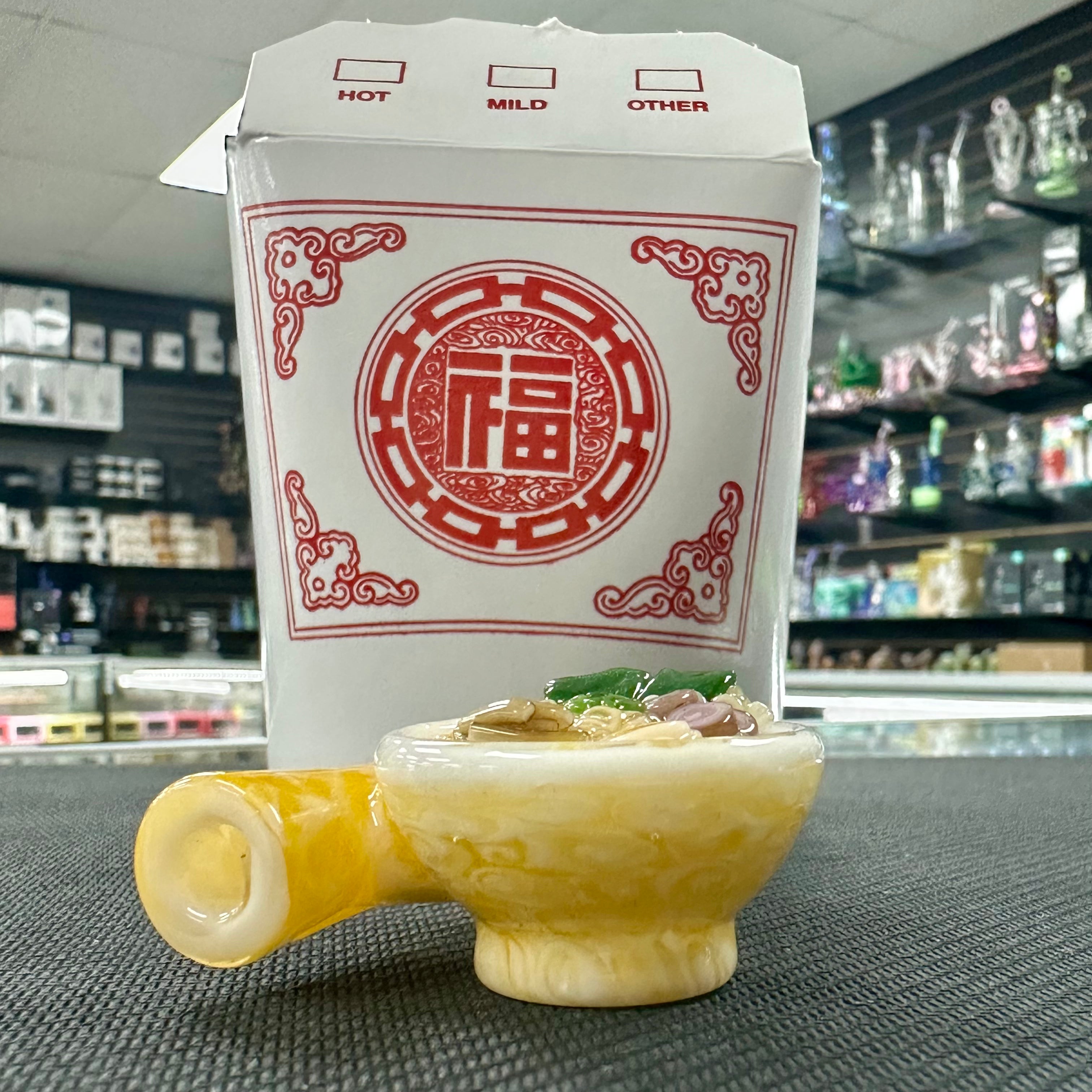 Dojo Glass Ramen Bowl Pendant #2