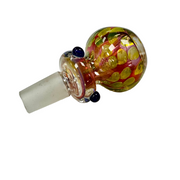 14mm Flower Bowl Pink Bubble