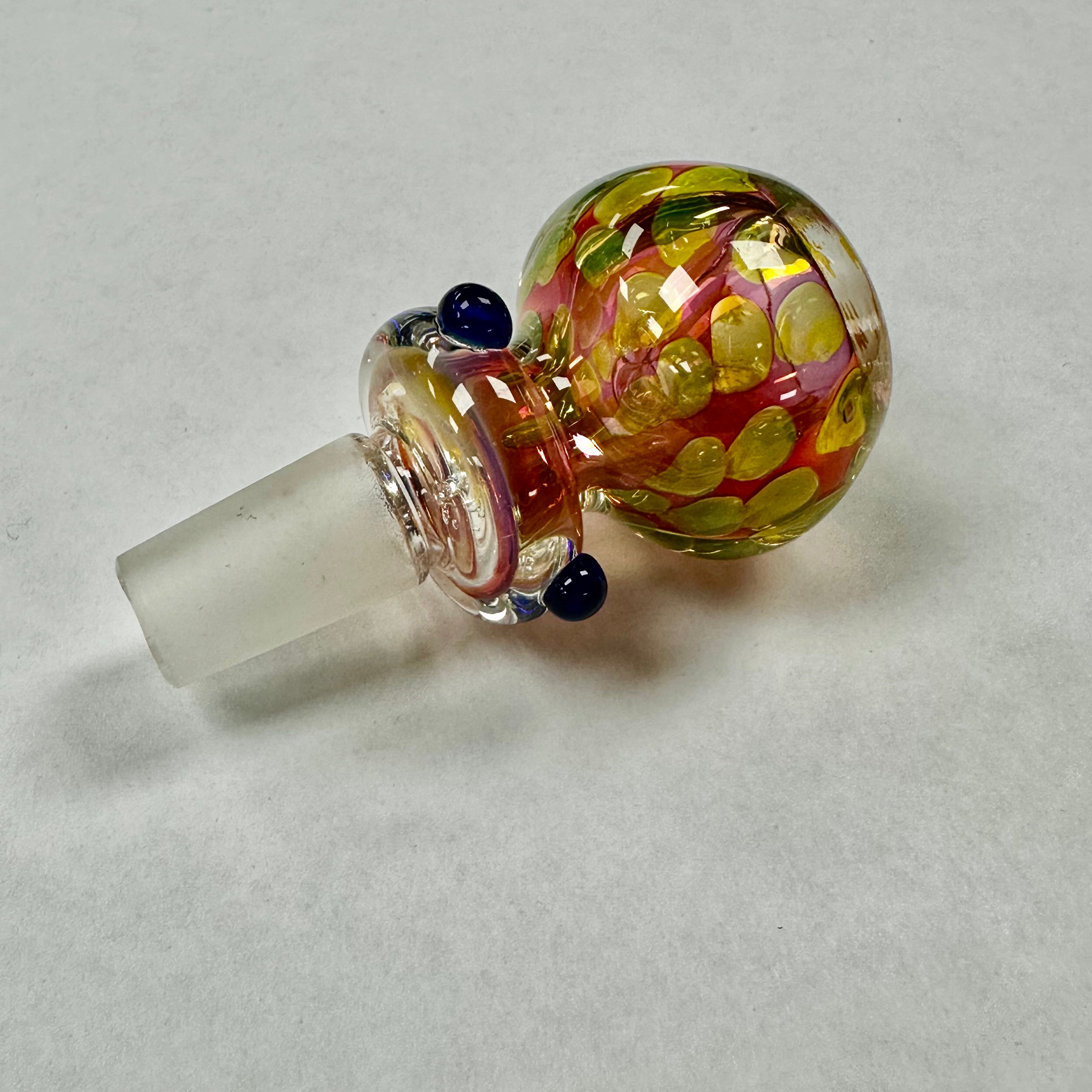 14mm Flower Bowl Pink Bubble