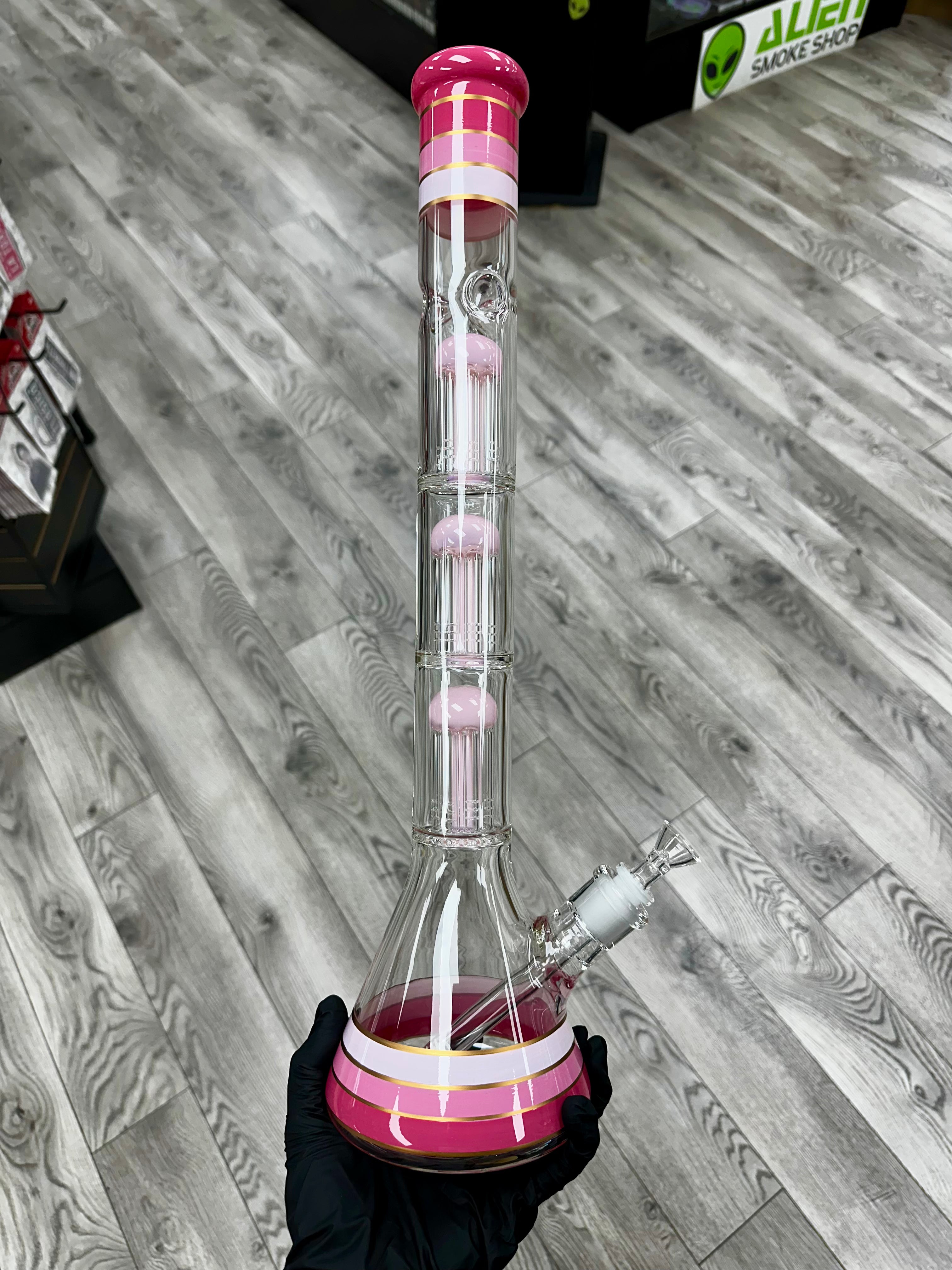 WP 165 - 22" Triple Chamber Glass Beaker