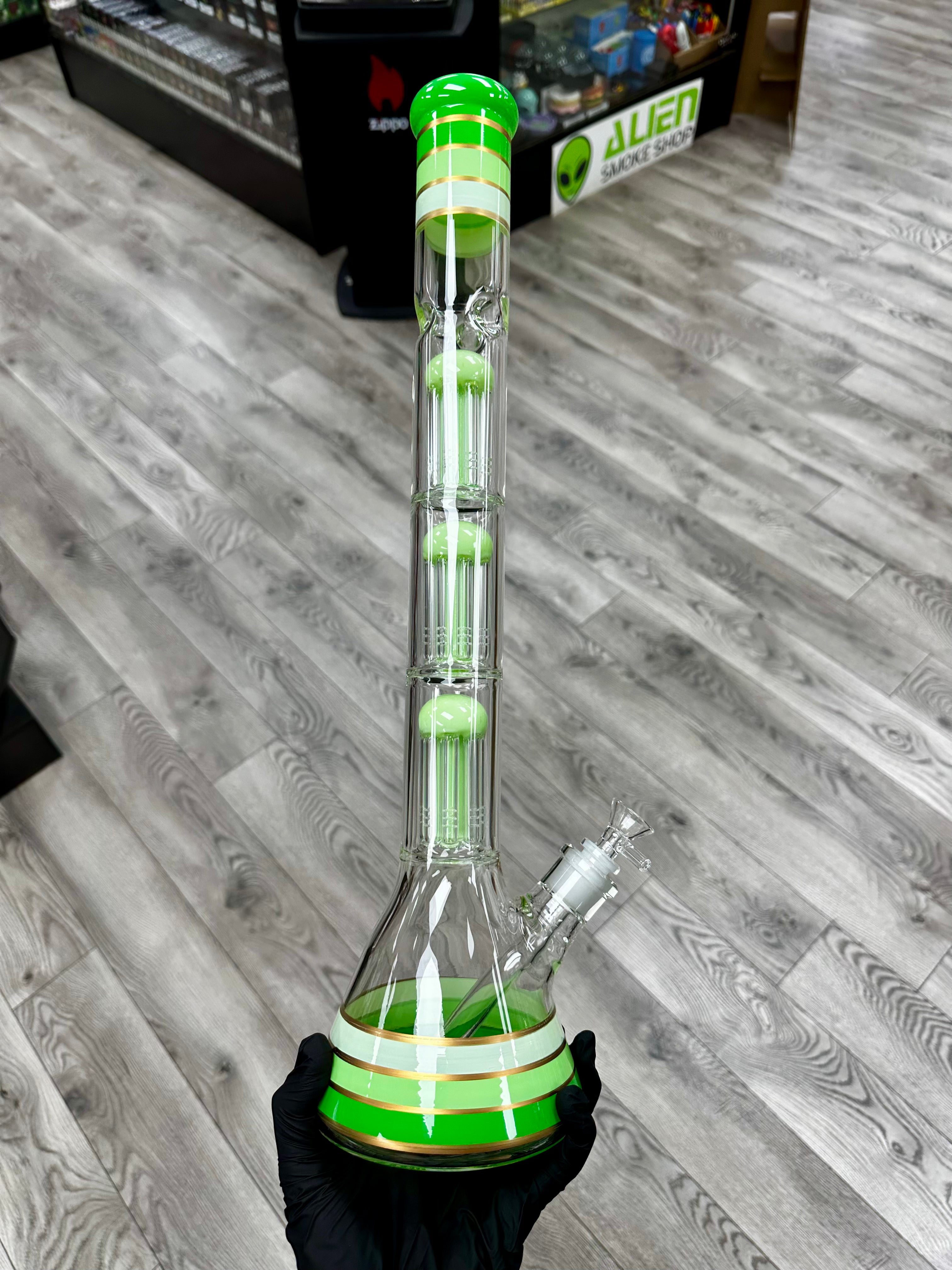 WP 165 - 22" Triple Chamber Glass Beaker