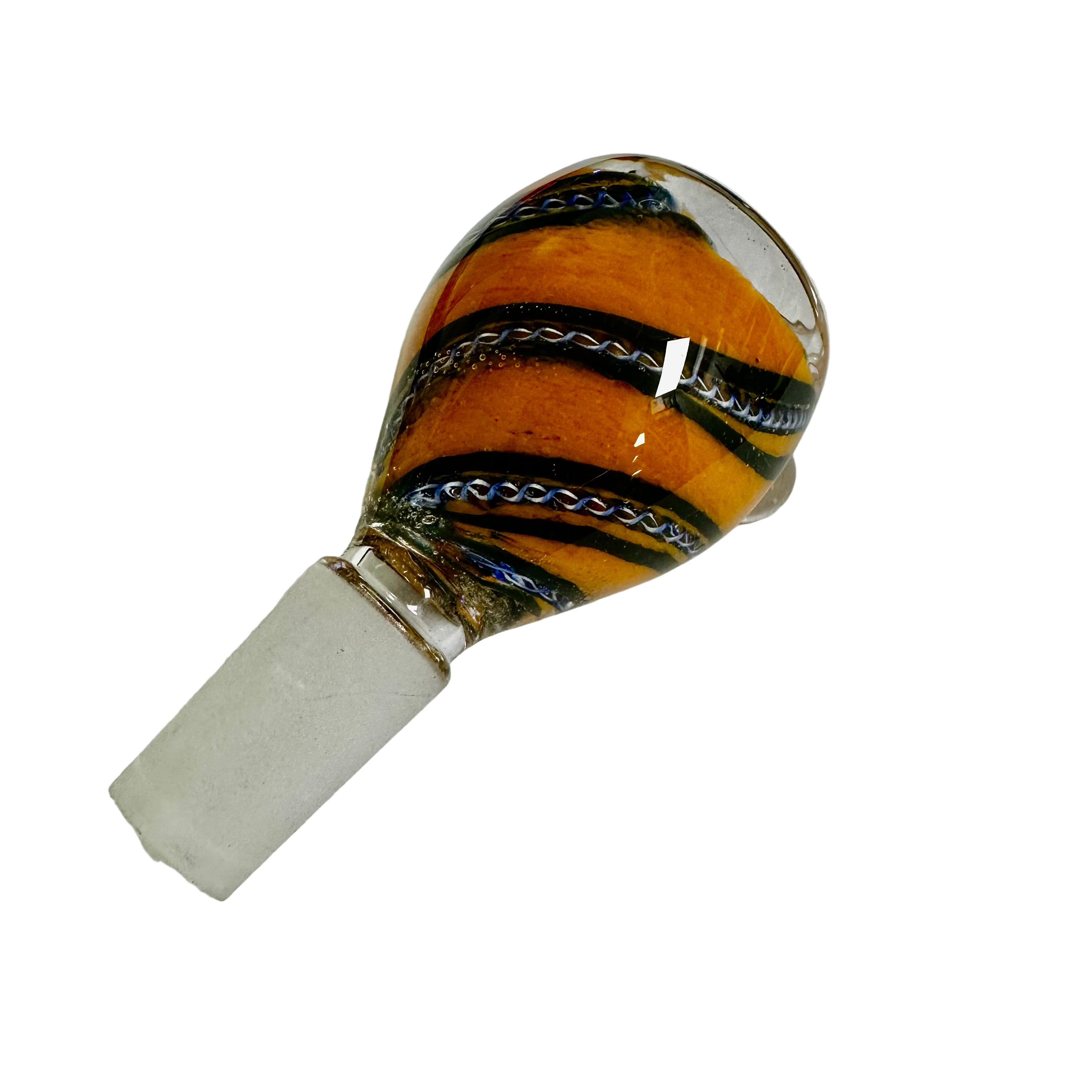 14mm Flower Bowl Striped Ribbon