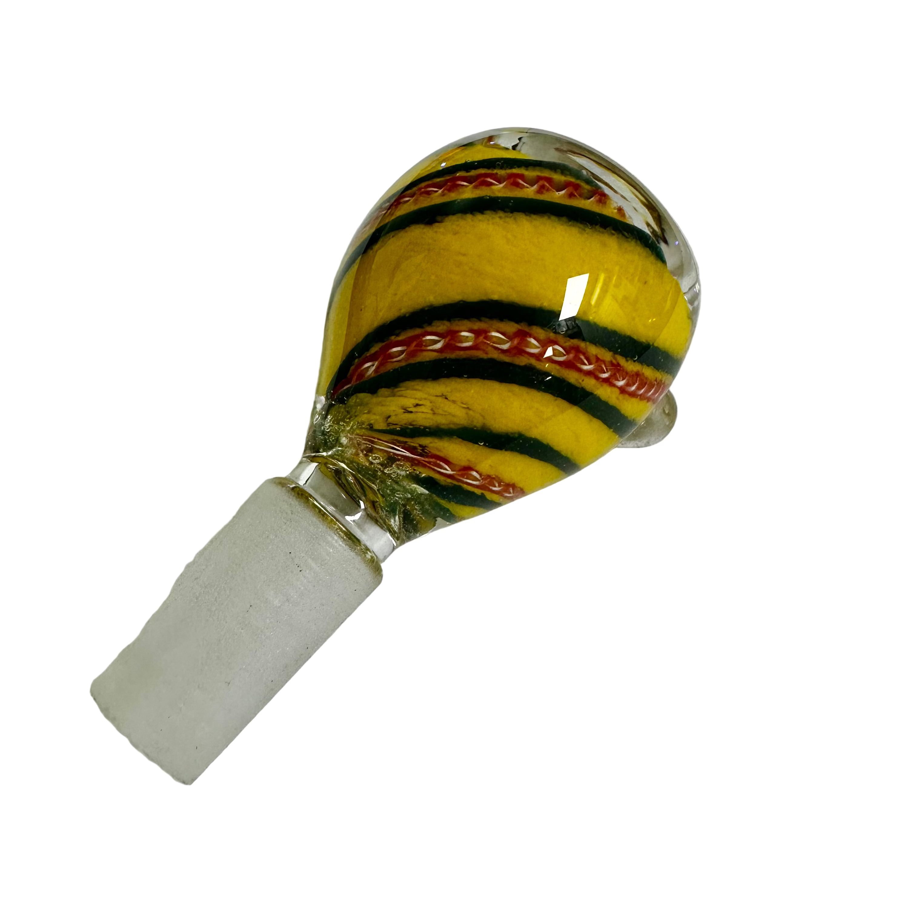 14mm Flower Bowl Striped Ribbon