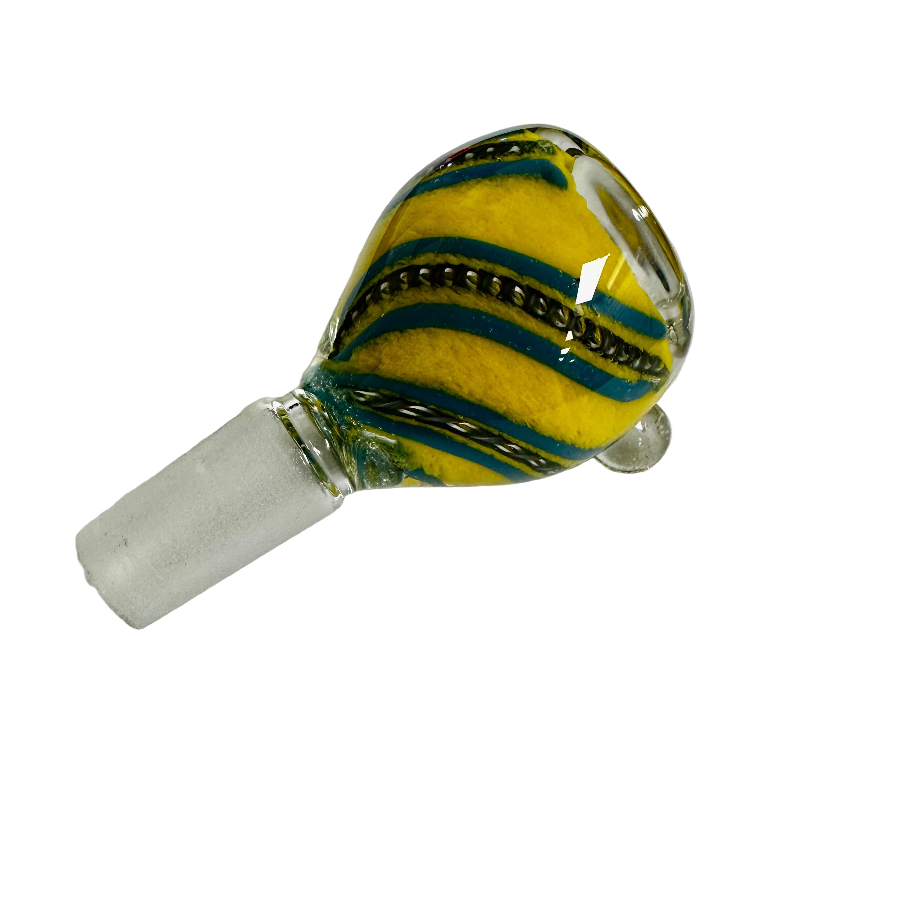 14mm Flower Bowl Striped Ribbon