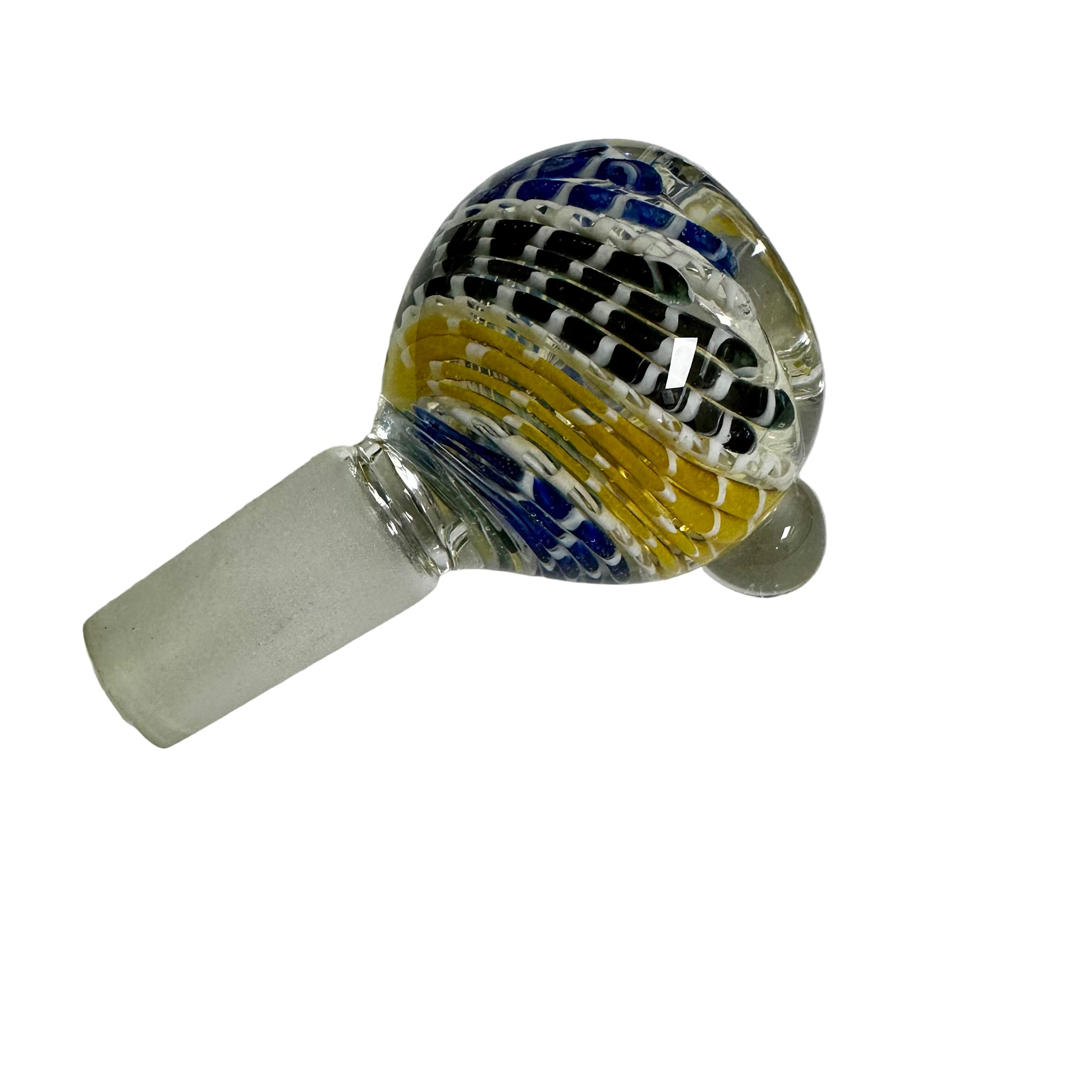 14mm Flower Bowl Swirl Cane