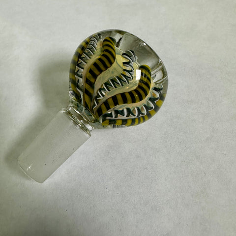 14mm Flower Bowl Spiral Cane