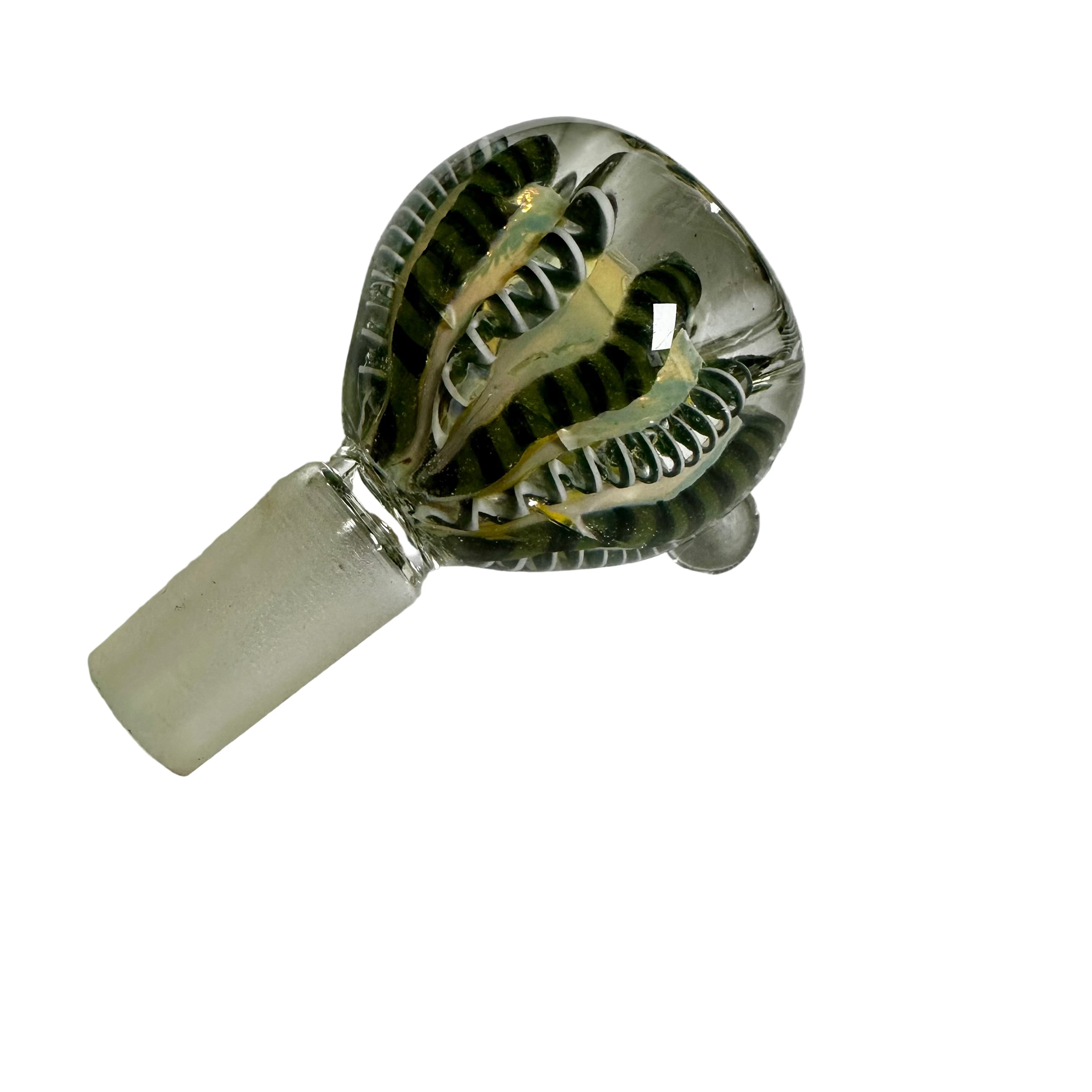 14mm Flower Bowl Spiral Cane