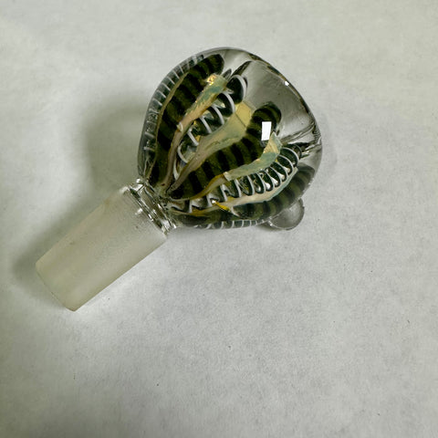 14mm Flower Bowl Spiral Cane