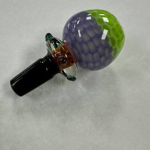 14mm Flower Bowl Glass Dot Round