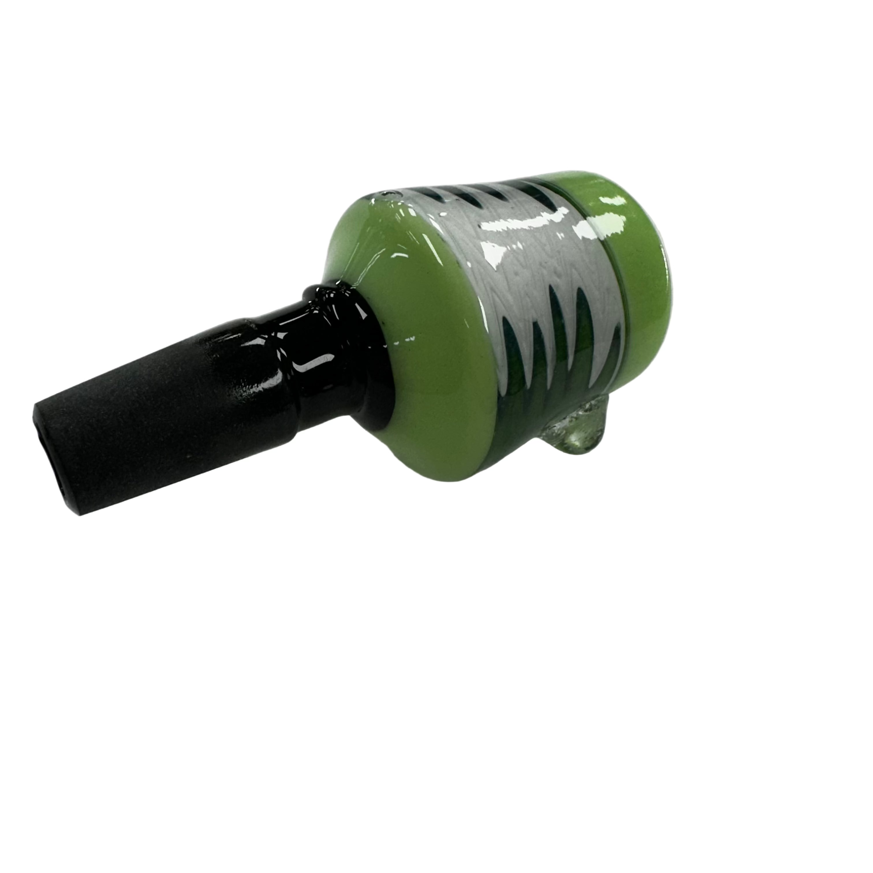 14mm Flower Bowl Wig Wag Black Base Bell Shape