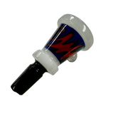 14mm Flower Bowl Large Wig Wag Style