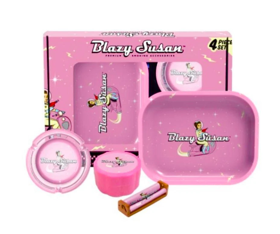Blazy Susan Smoker's Kit 4pc. - Spacey Susan