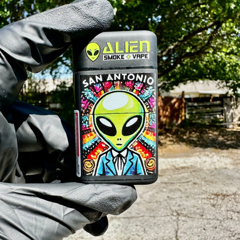 Alien Lighter #4 - Alien Suit & Tie