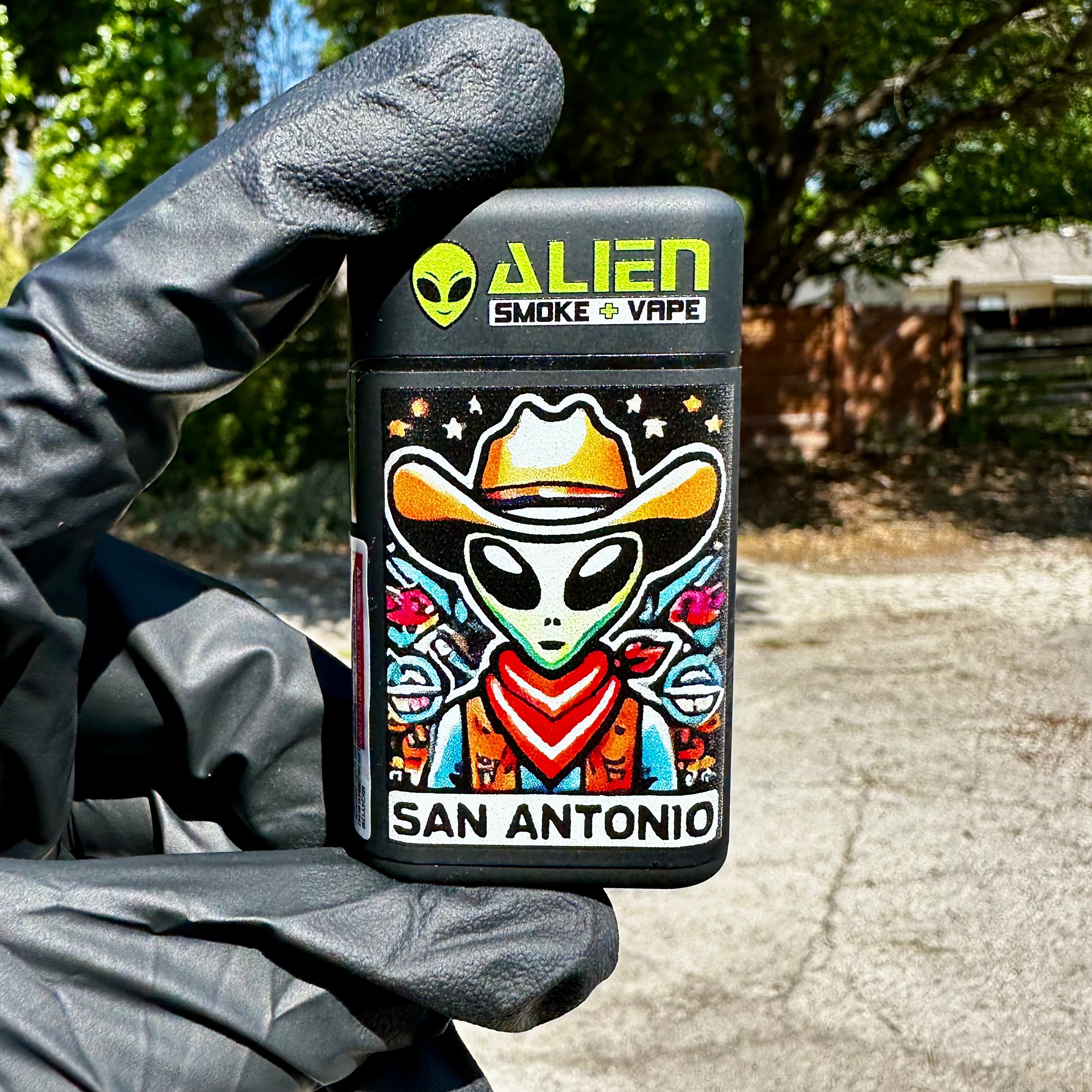 Alien Lighter #3 - Alien Cowboy