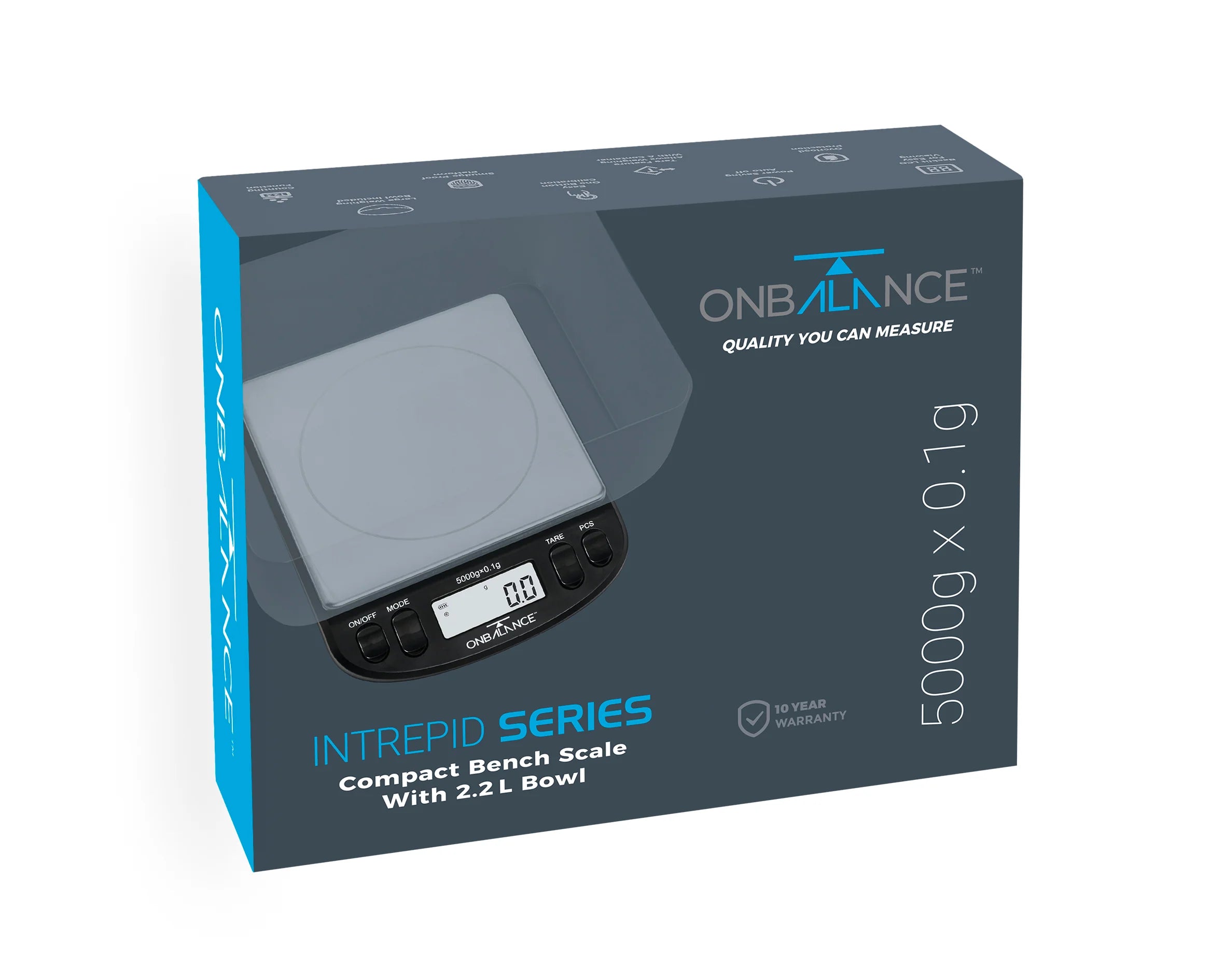 Truweigh Intrepid Series - 5000g X 0.1g