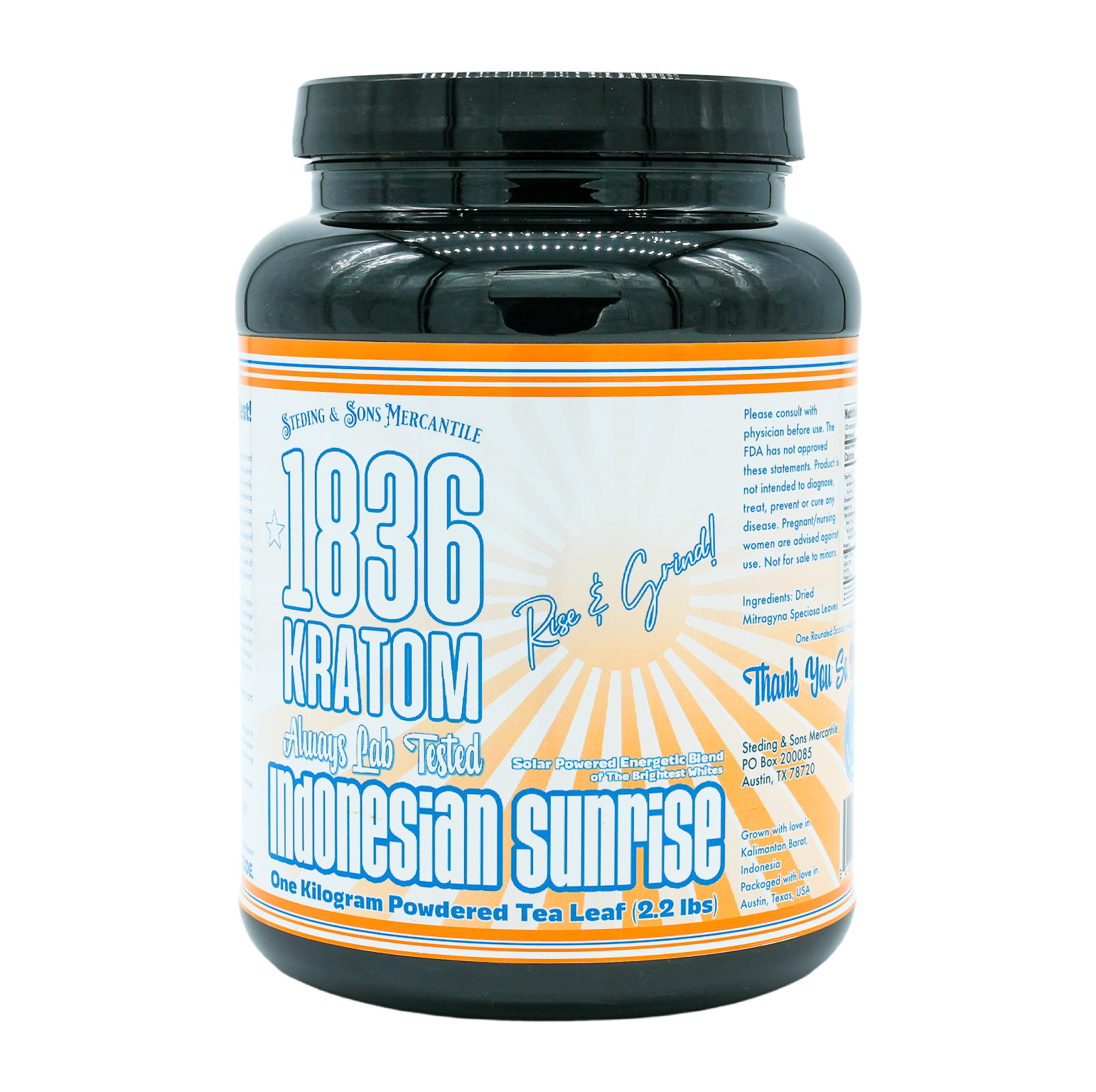 1836 Kratom 1 Kilogram Powder