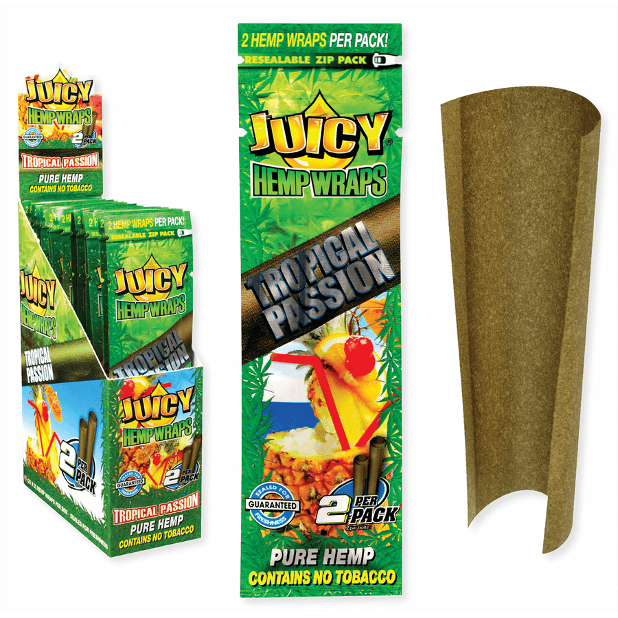 Juicy Hemp Hemp Wraps-Trop Pass