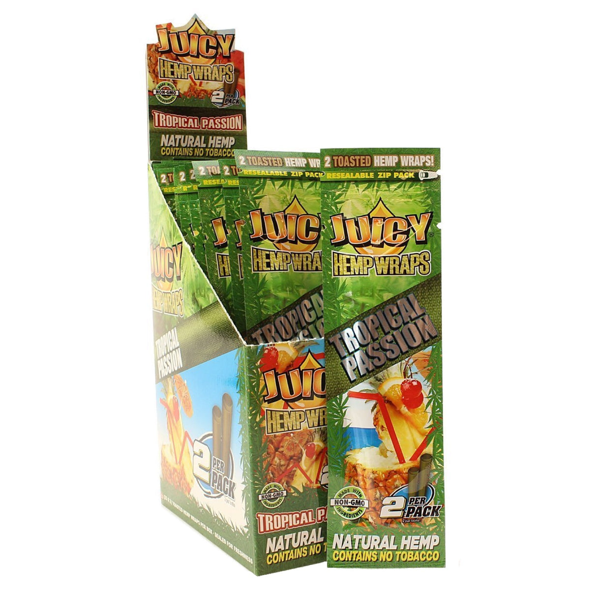 Juicy Hemp Hemp Wraps-Natural Reg