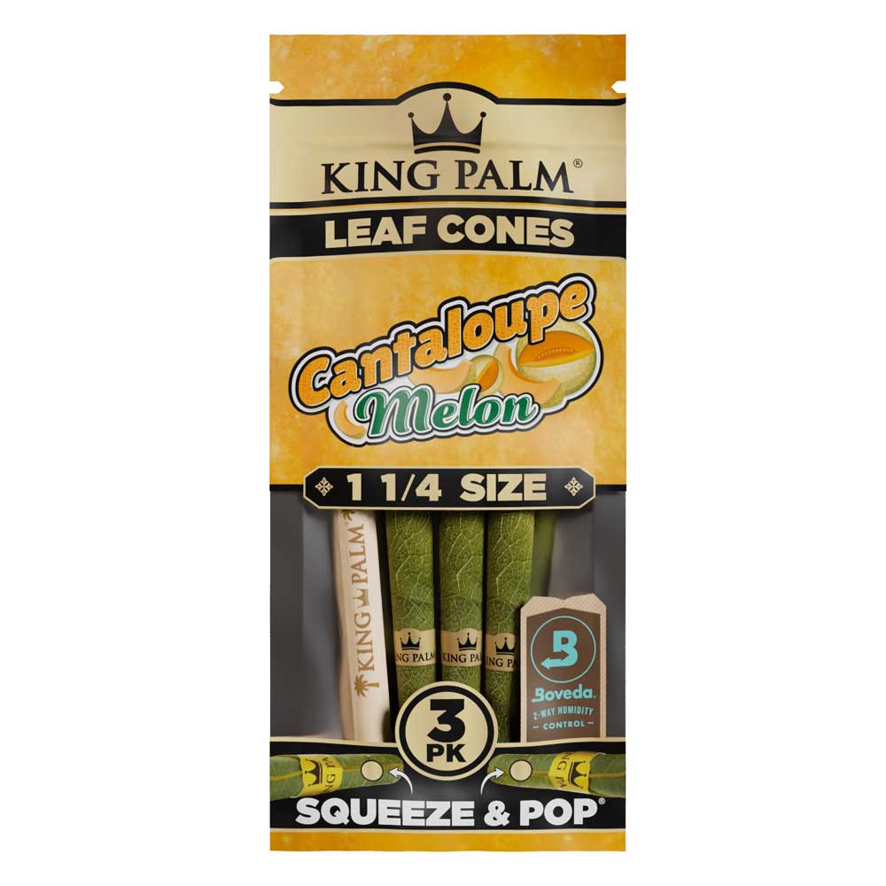 King Palm Flavored Leaf Cones - 1 1/4 Size