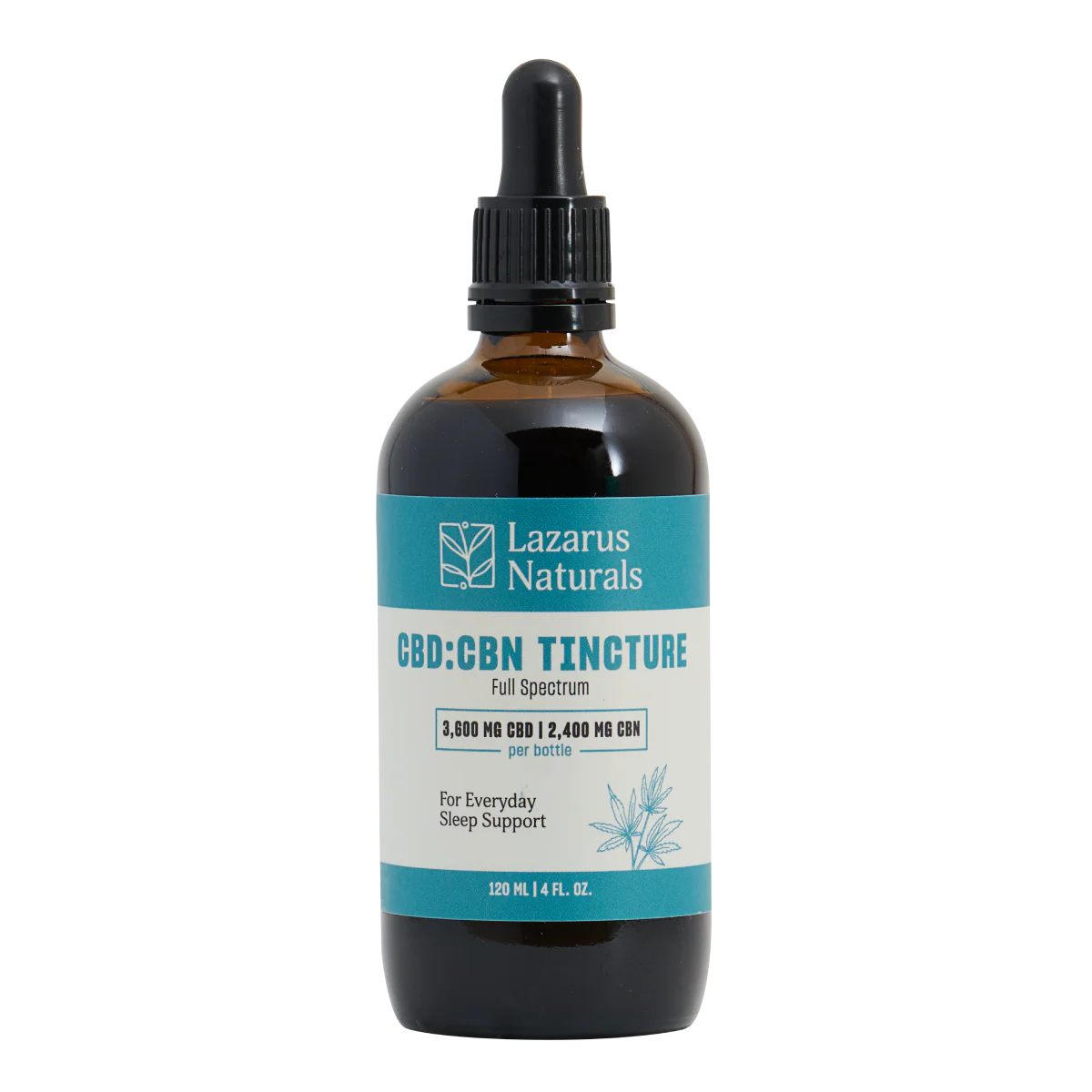Lazarus Naturals Full Spectrum 30mg CBD + 20mg CBN Tincture