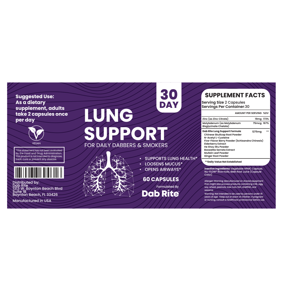 Lung Support Capsules - 30 Day Supply