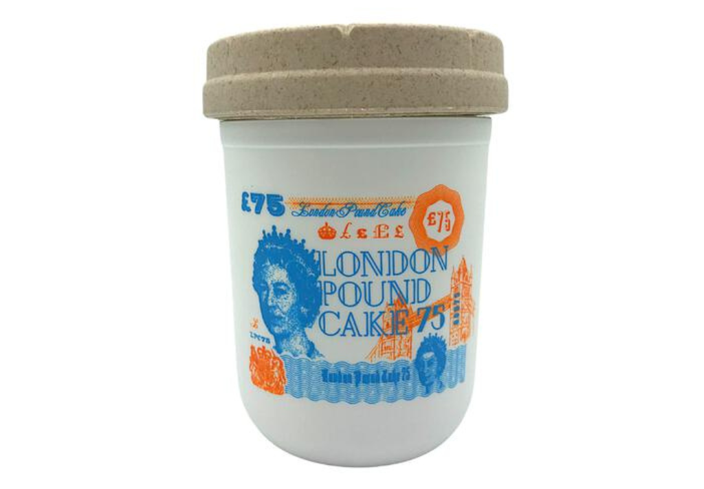 ReStash Jars X Lb Cake-White : 8oz