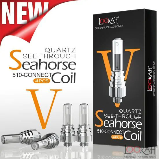 Lookah Seahorse V Coil Single Coil - Single