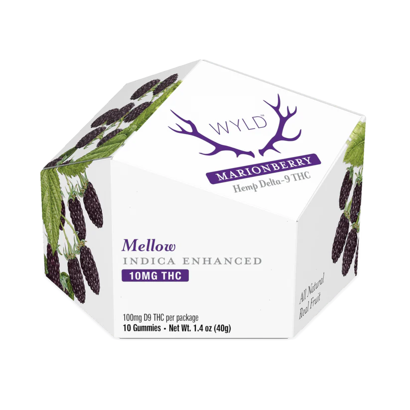 WYLD 10mg Hemp Delta-9 THC Gummies 10pk